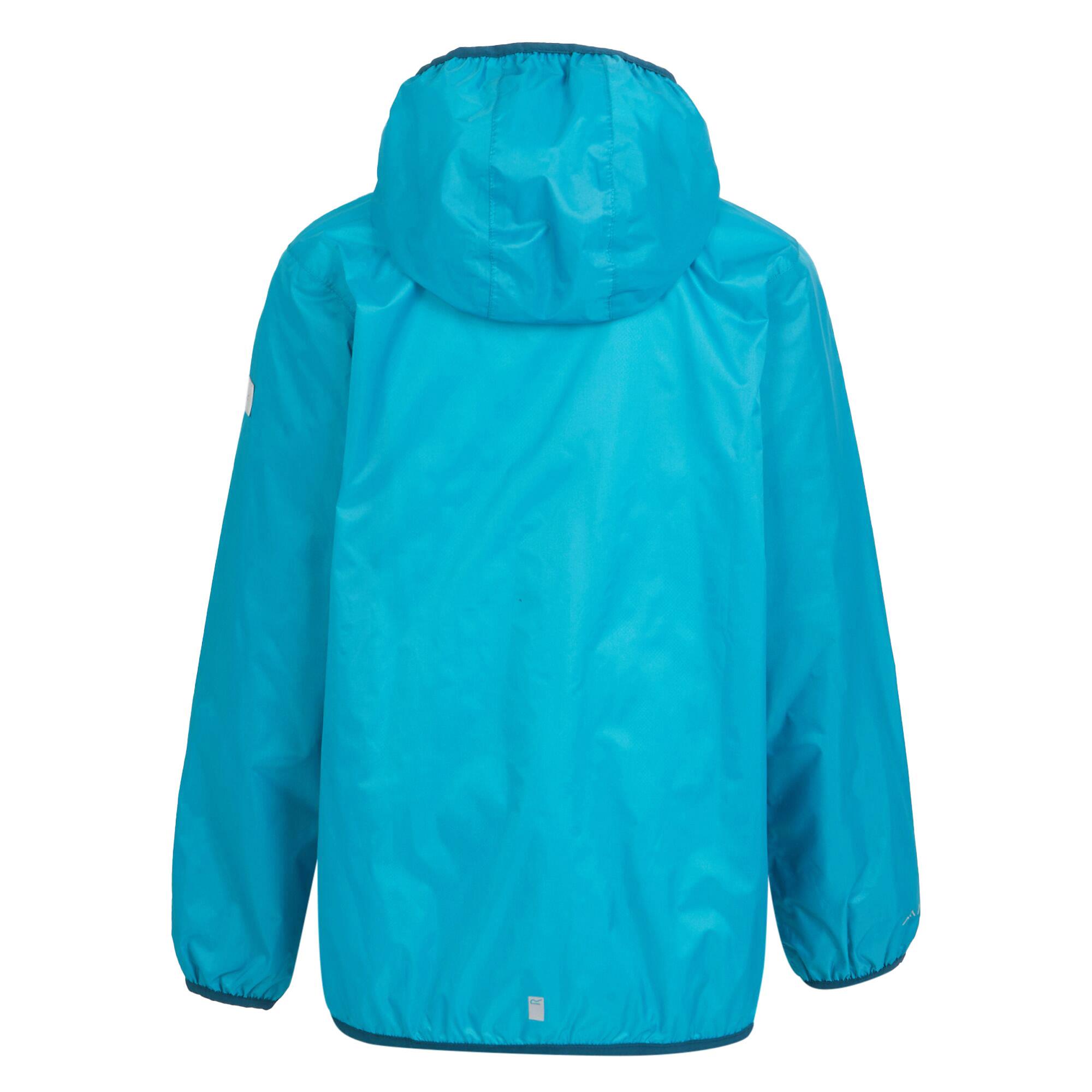 Regatta Lever II Kids Waterproof Packaway Jacket - Picture 108 of 115