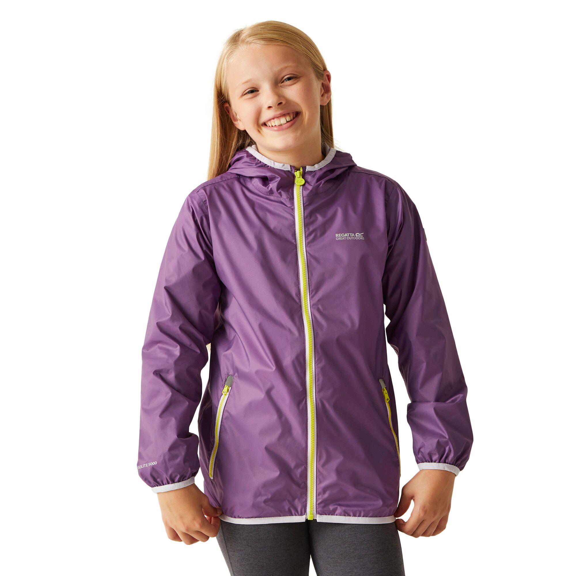 Regatta Lever II Kids Waterproof Packaway Jacket - Picture 109 of 115