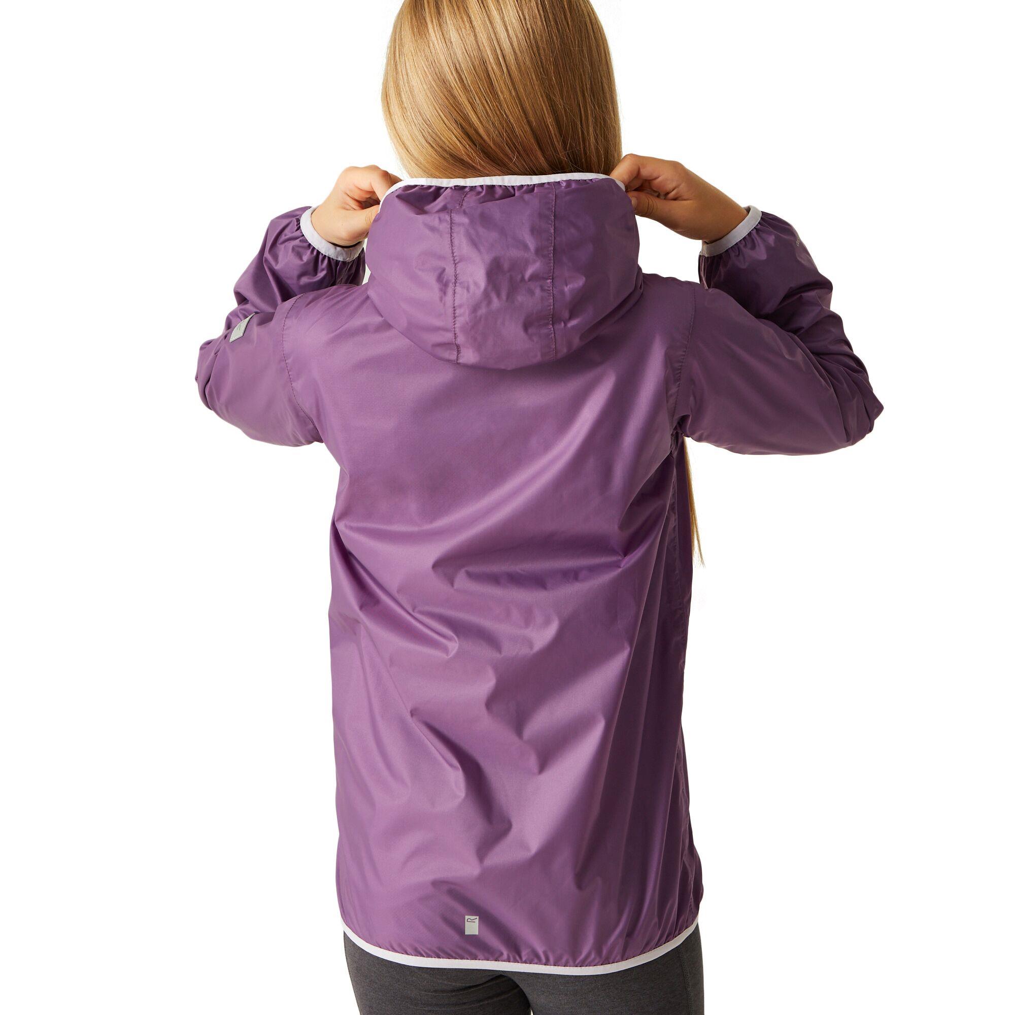 Regatta Lever II Kids Waterproof Packaway Jacket - Picture 110 of 115
