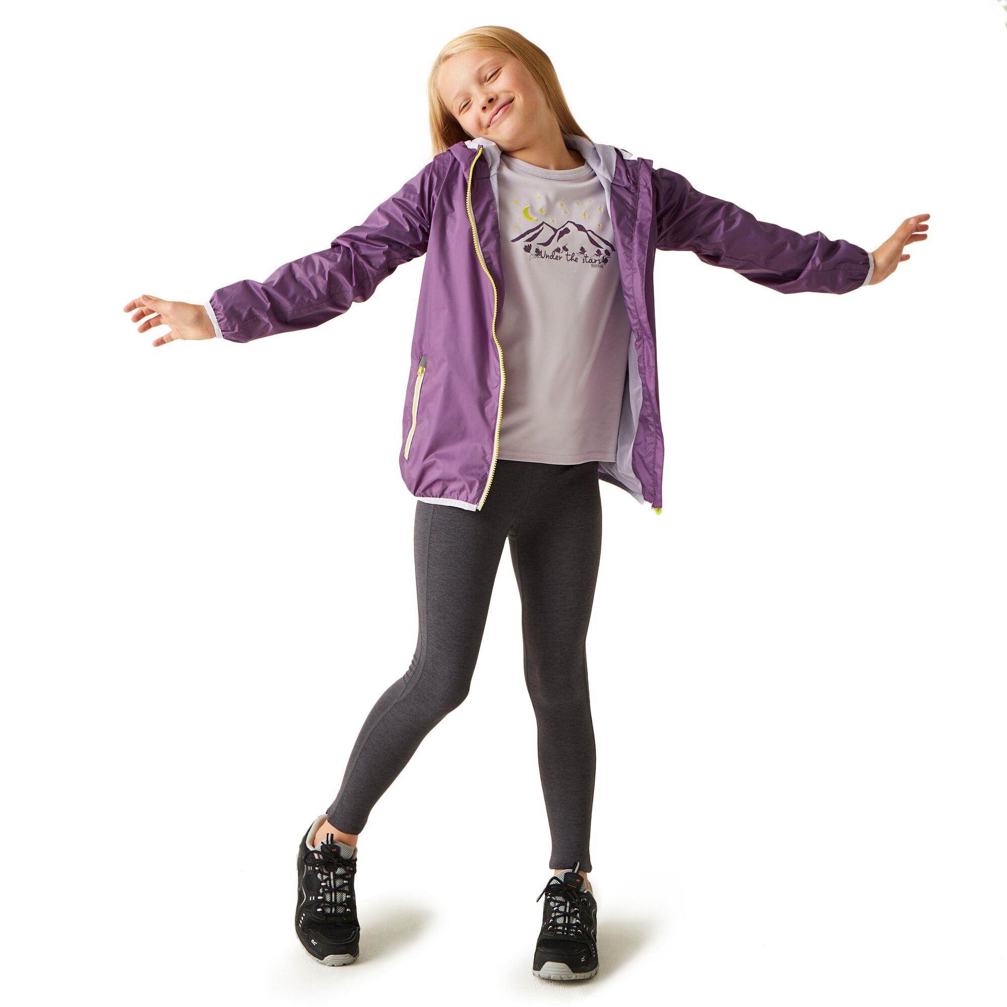 Regatta Lever II Kids Waterproof Packaway Jacket - Picture 111 of 115