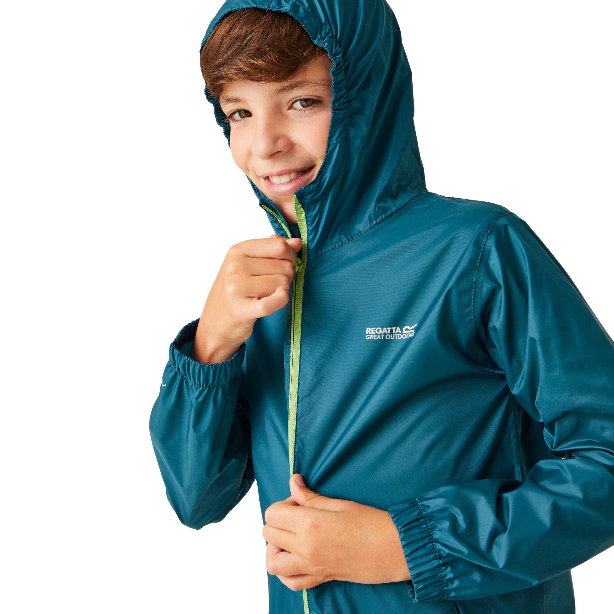 Regatta Kids Pack It Jacket III Waterproof Packaway Coat with Stuffsack - Picture 124 of 128