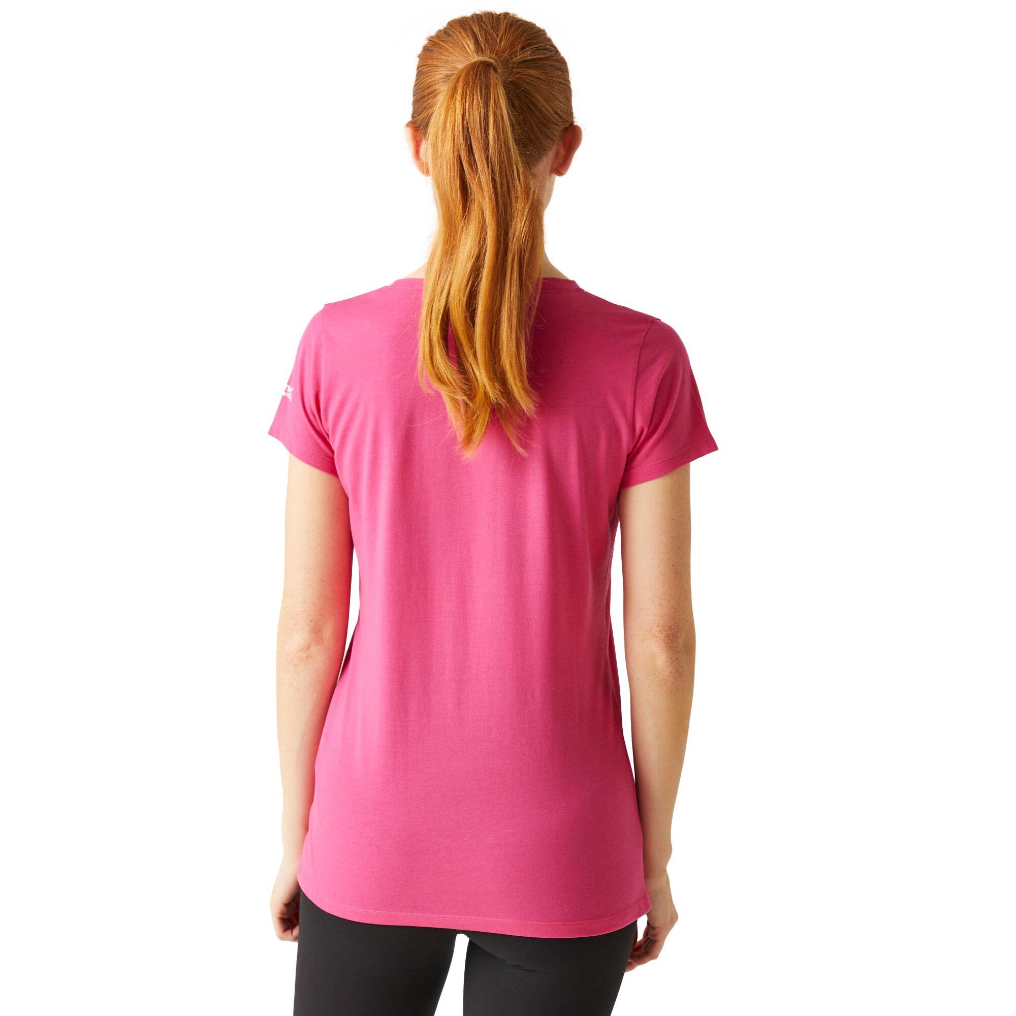 Regatta Womens Breezed IV T-Shirt Cotton Super Soft Top Tee - Picture 8 of 36