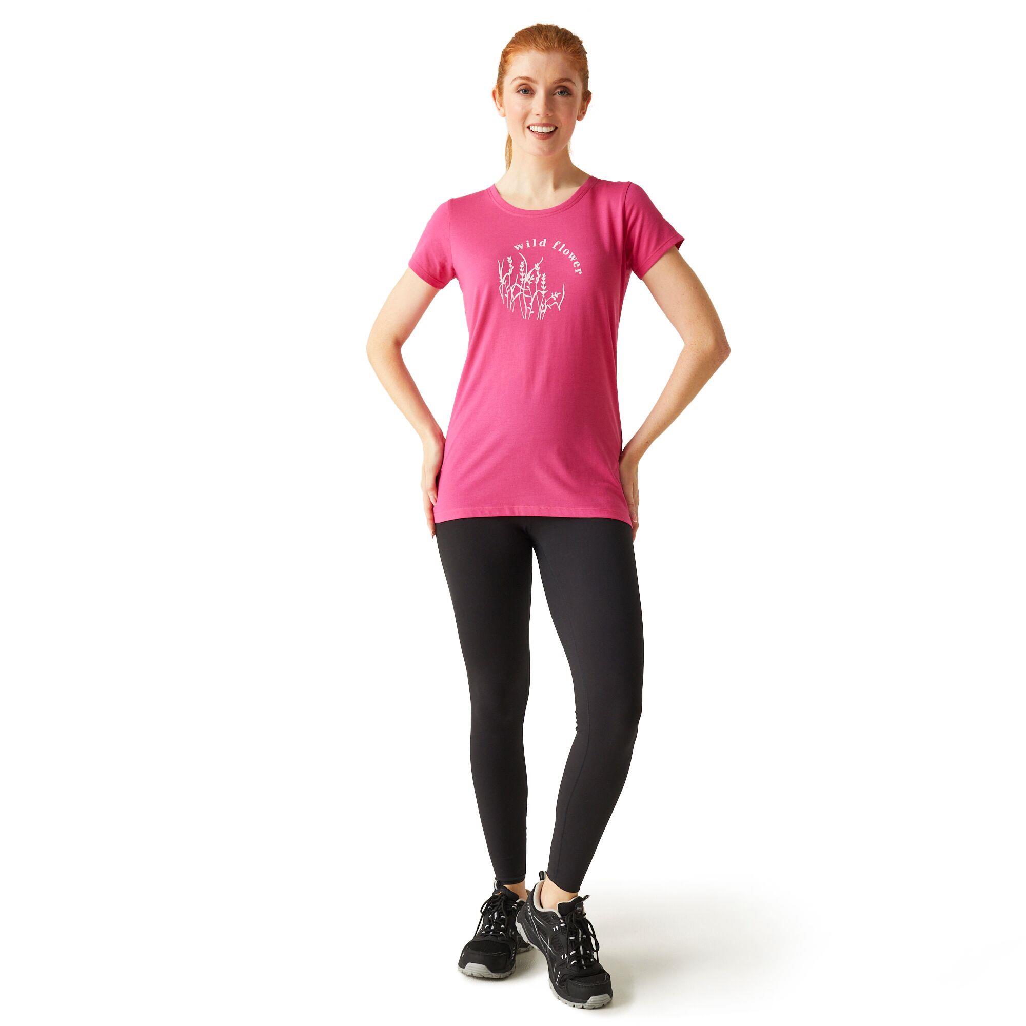 Regatta Womens Breezed IV T-Shirt Cotton Super Soft Top Tee - Picture 9 of 36