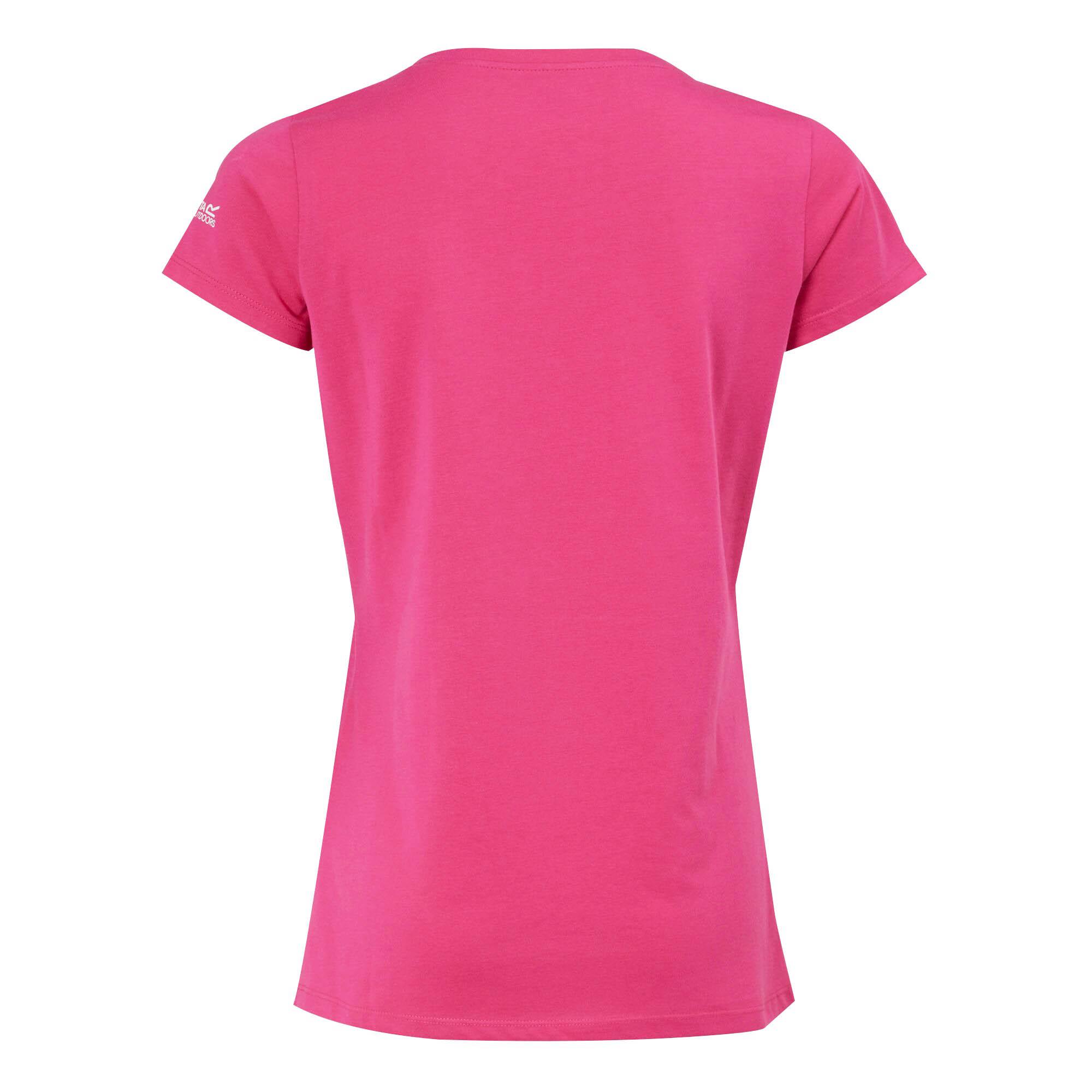 Regatta Womens Breezed IV T-Shirt Cotton Super Soft Top Tee - Picture 12 of 36