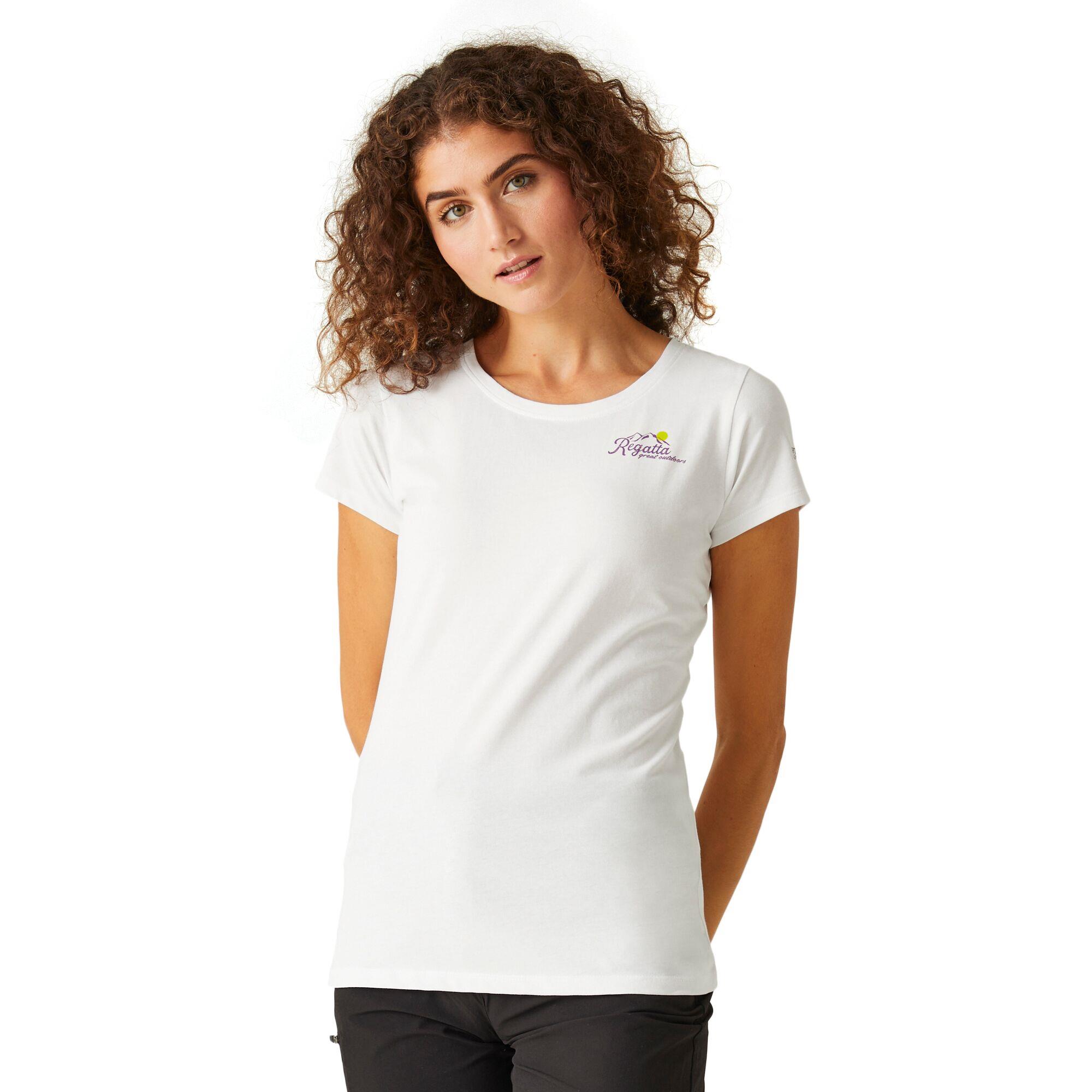 Regatta Womens Breezed IV T-Shirt Cotton Super Soft Top Tee - Picture 13 of 36