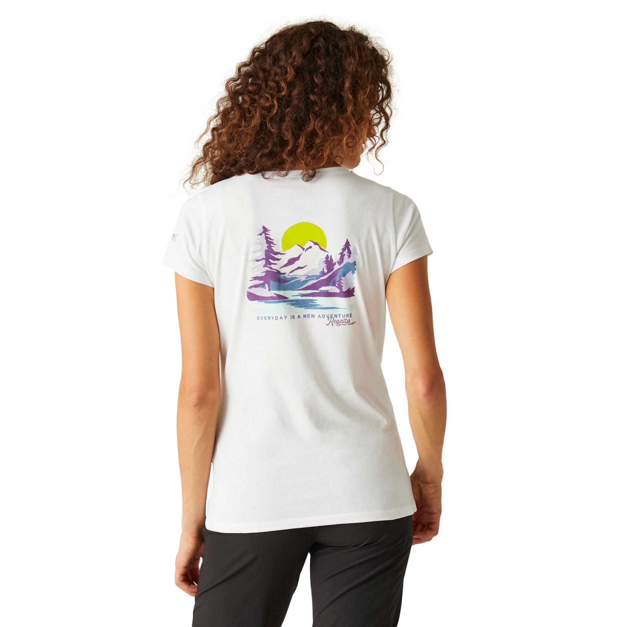 Regatta Womens Breezed IV T-Shirt Cotton Super Soft Top Tee - Picture 14 of 36