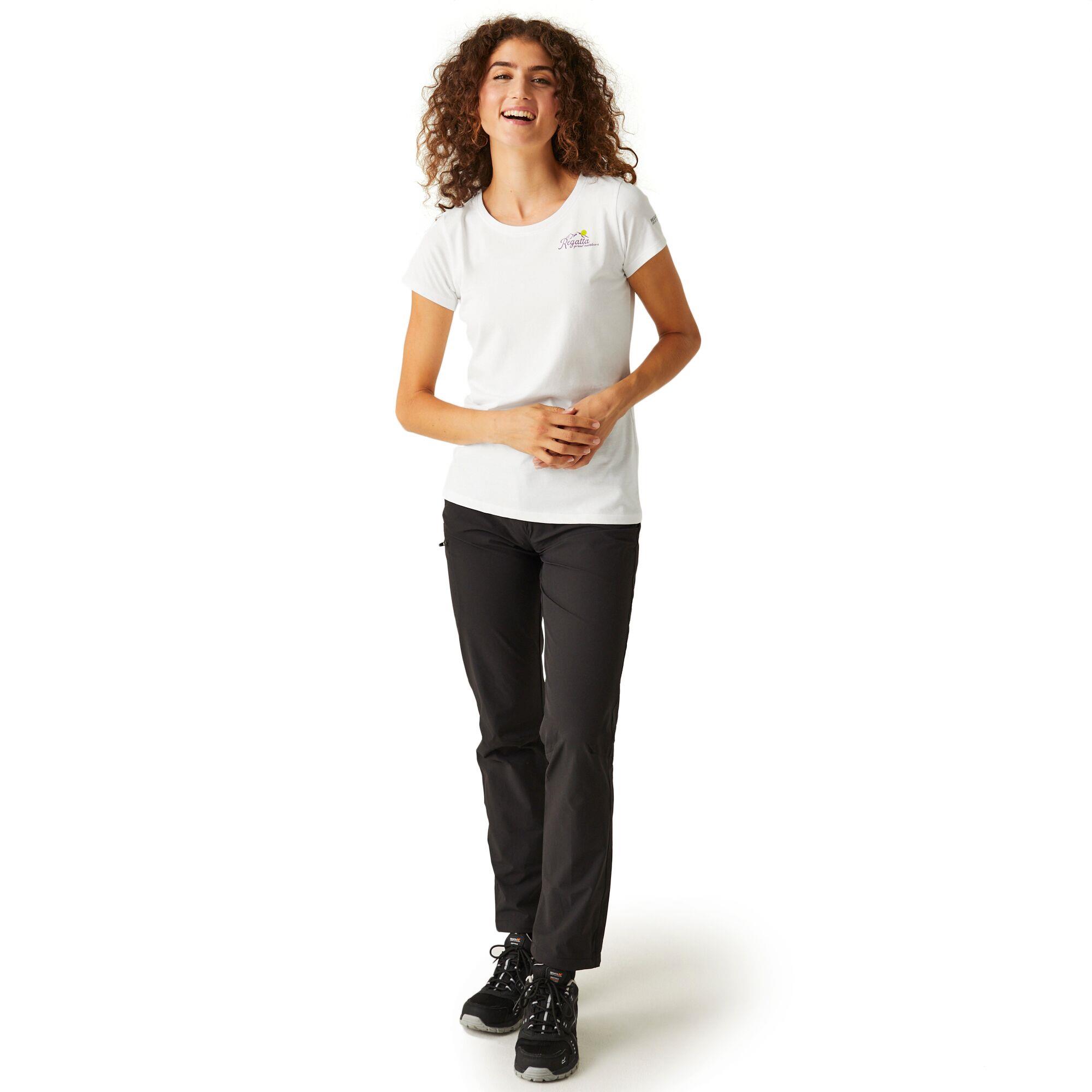 Regatta Womens Breezed IV T-Shirt Cotton Super Soft Top Tee - Picture 15 of 36