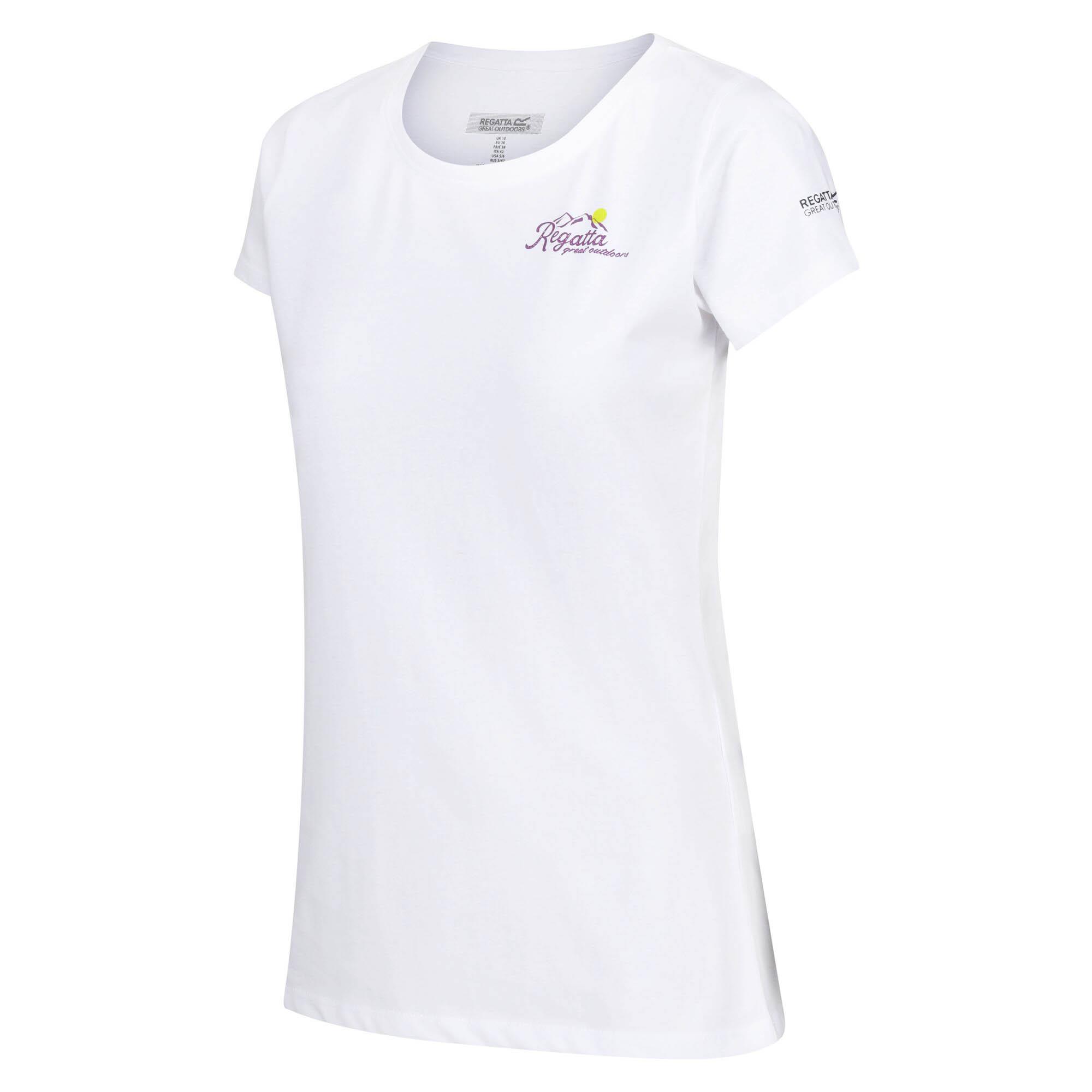 Regatta Womens Breezed IV T-Shirt Cotton Super Soft Top Tee - Picture 17 of 36