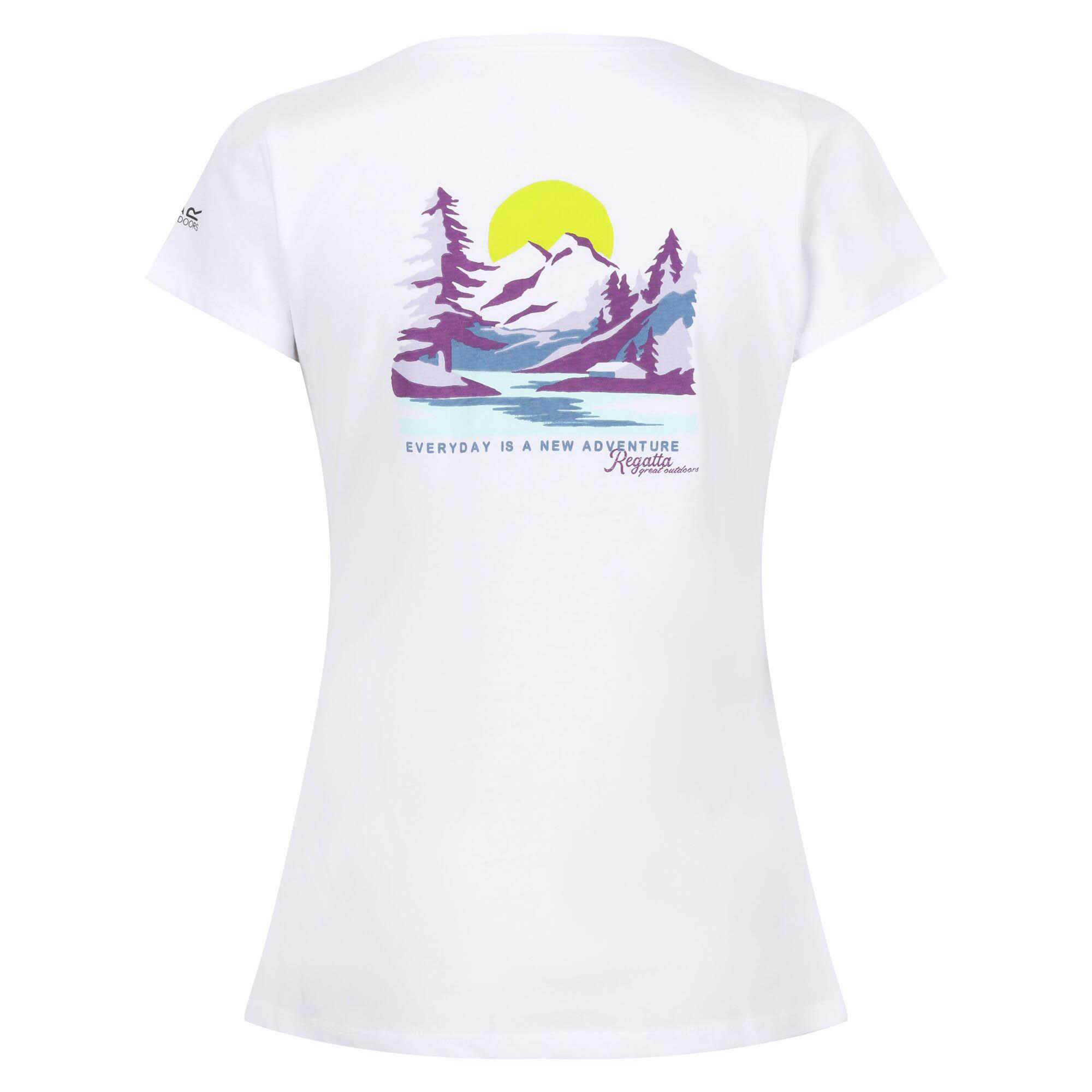 Regatta Womens Breezed IV T-Shirt Cotton Super Soft Top Tee - Picture 18 of 36