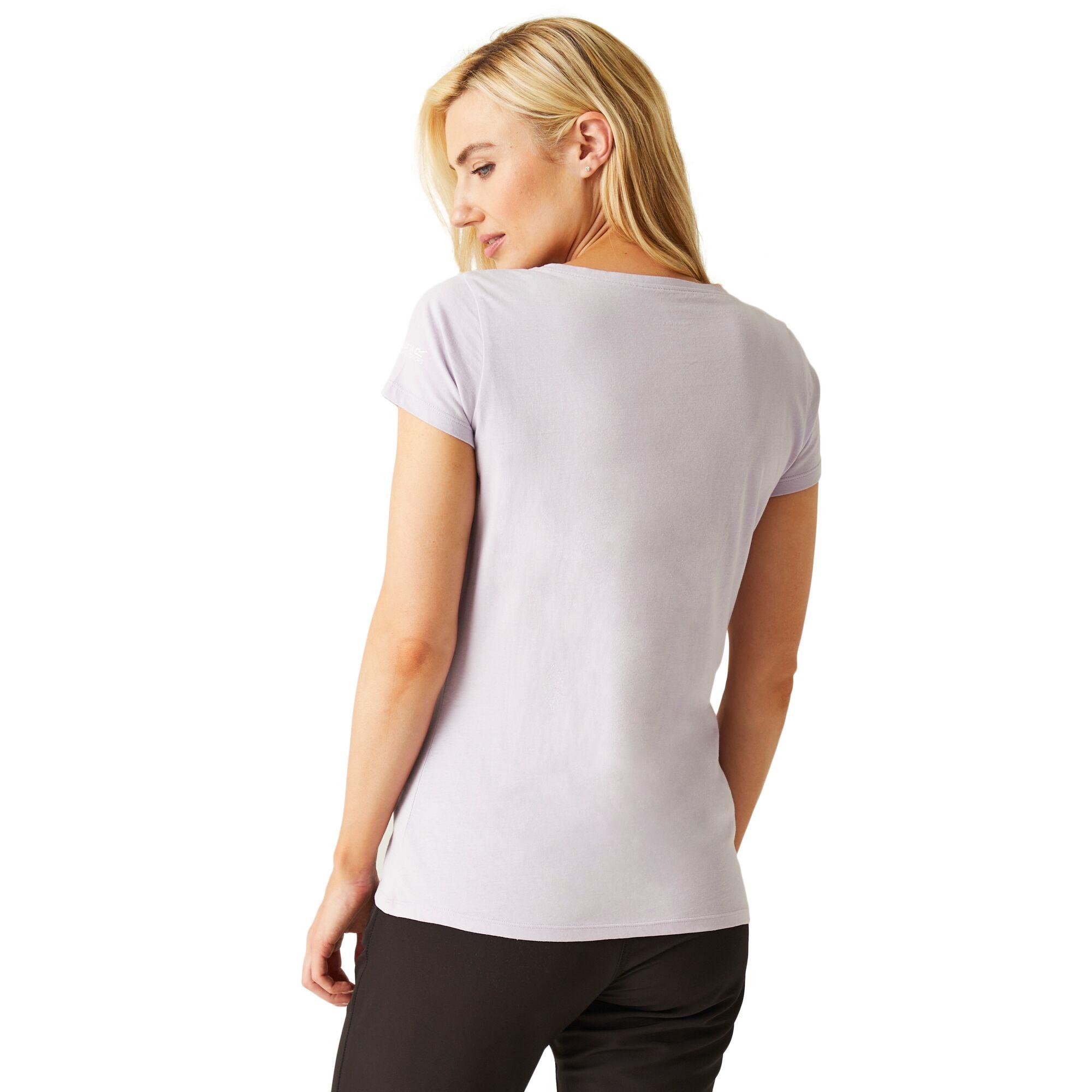 Regatta Womens Breezed IV T-Shirt Cotton Super Soft Top Tee - Picture 20 of 36