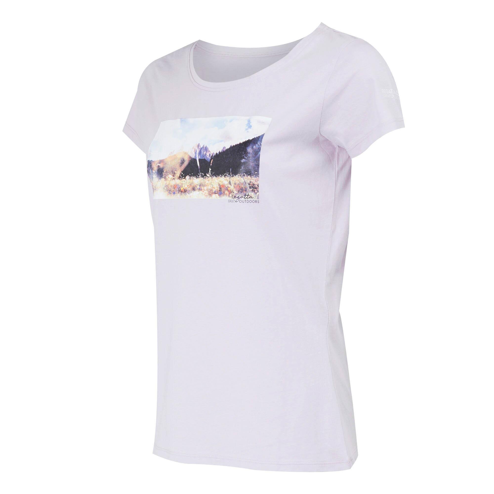 Regatta Womens Breezed IV T-Shirt Cotton Super Soft Top Tee - Picture 23 of 36