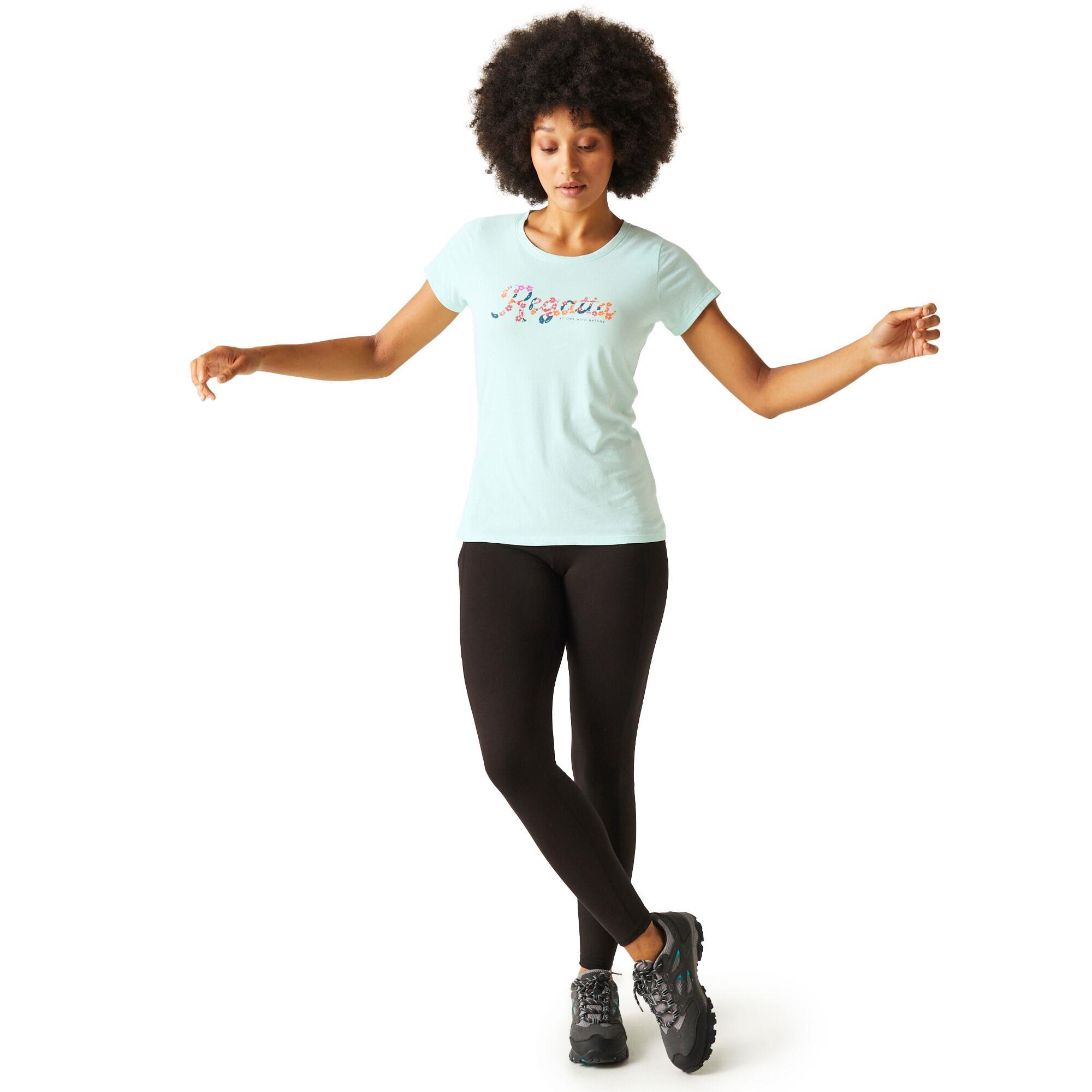 Regatta Womens Breezed IV T-Shirt Cotton Super Soft Top Tee - Picture 27 of 36