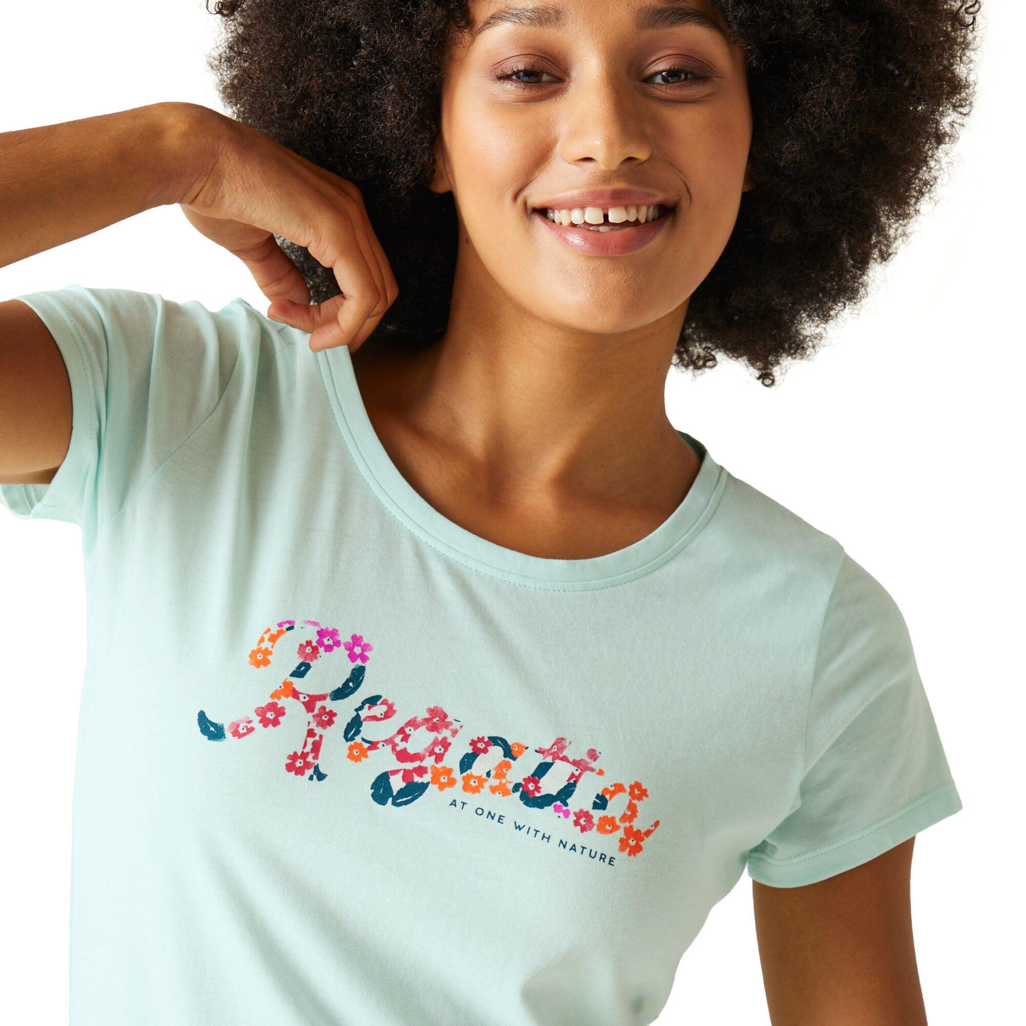 Regatta Womens Breezed IV T-Shirt Cotton Super Soft Top Tee - Picture 28 of 36