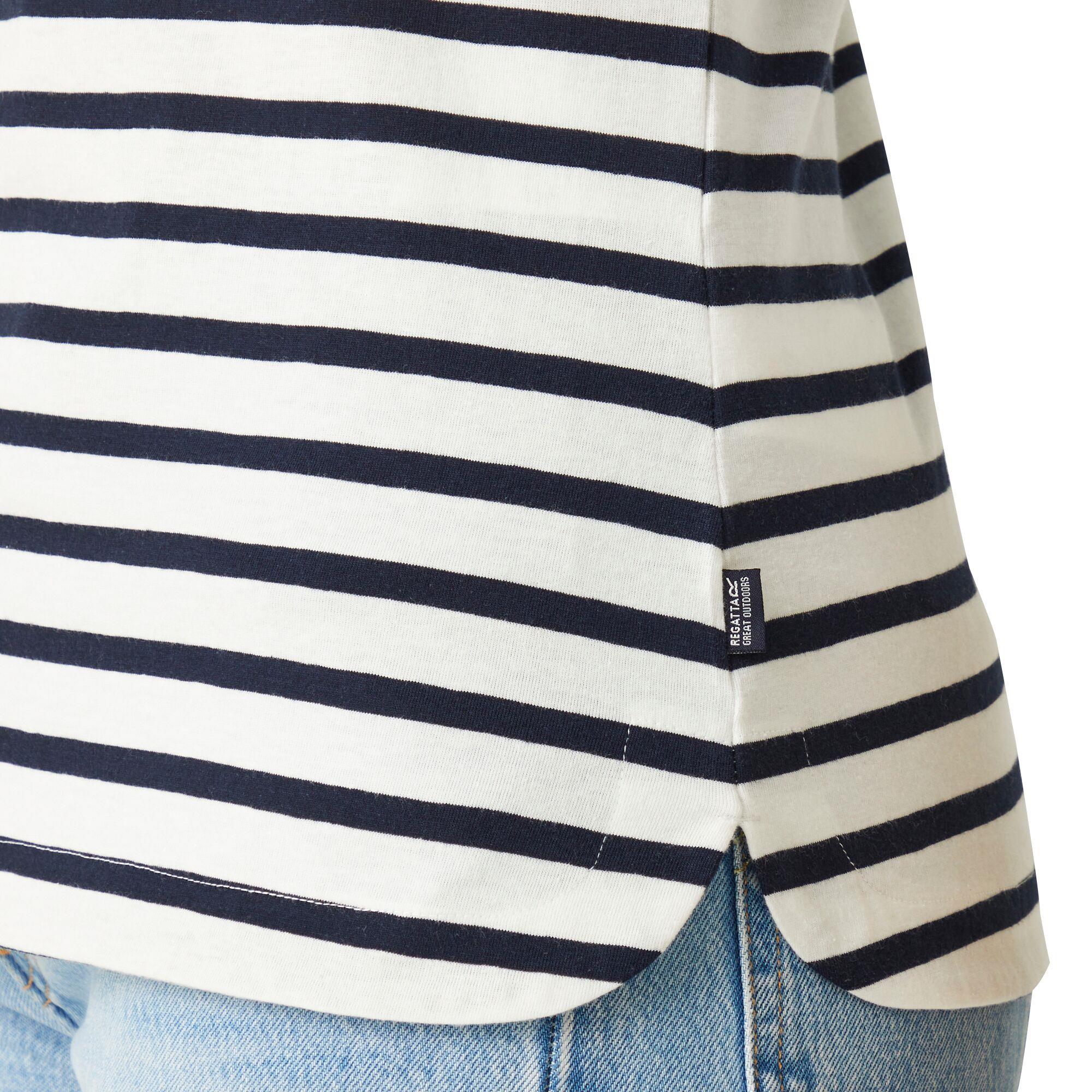 Regatta Womens Bayletta 3/4 Sleeve T-Shirt Boat Neck Top - Picture 9 of 56