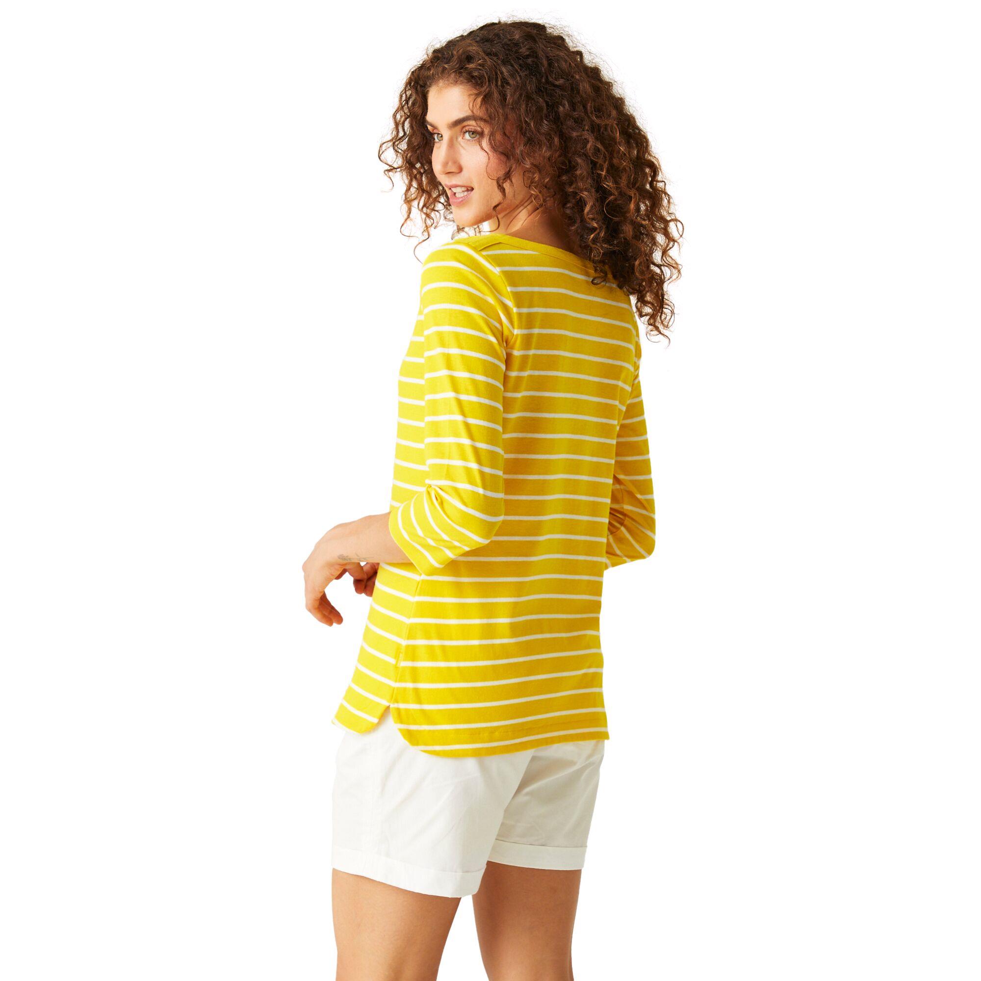 Regatta Womens Bayletta 3/4 Sleeve T-Shirt Boat Neck Top - Picture 20 of 56