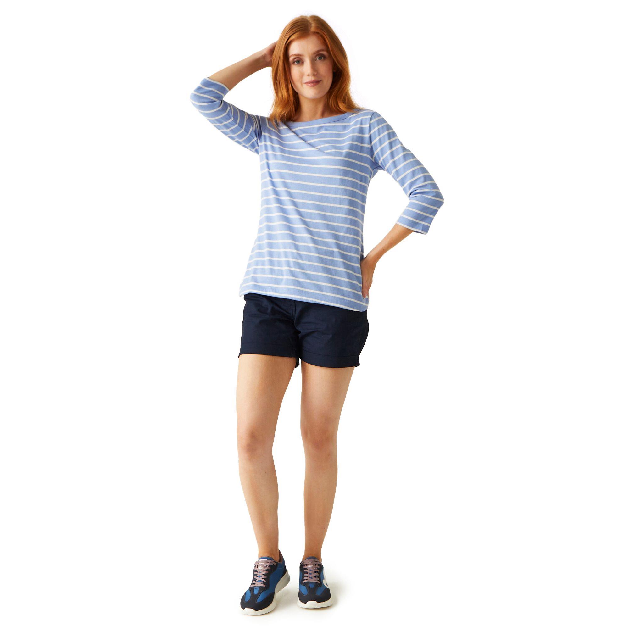 Regatta Womens Bayletta 3/4 Sleeve T-Shirt Boat Neck Top - Picture 47 of 56