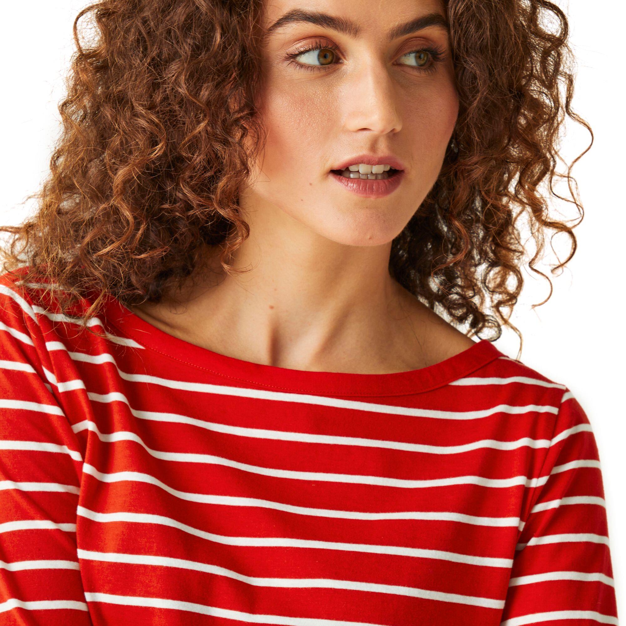 Regatta Womens Bayletta 3/4 Sleeve T-Shirt Boat Neck Top - Picture 54 of 56
