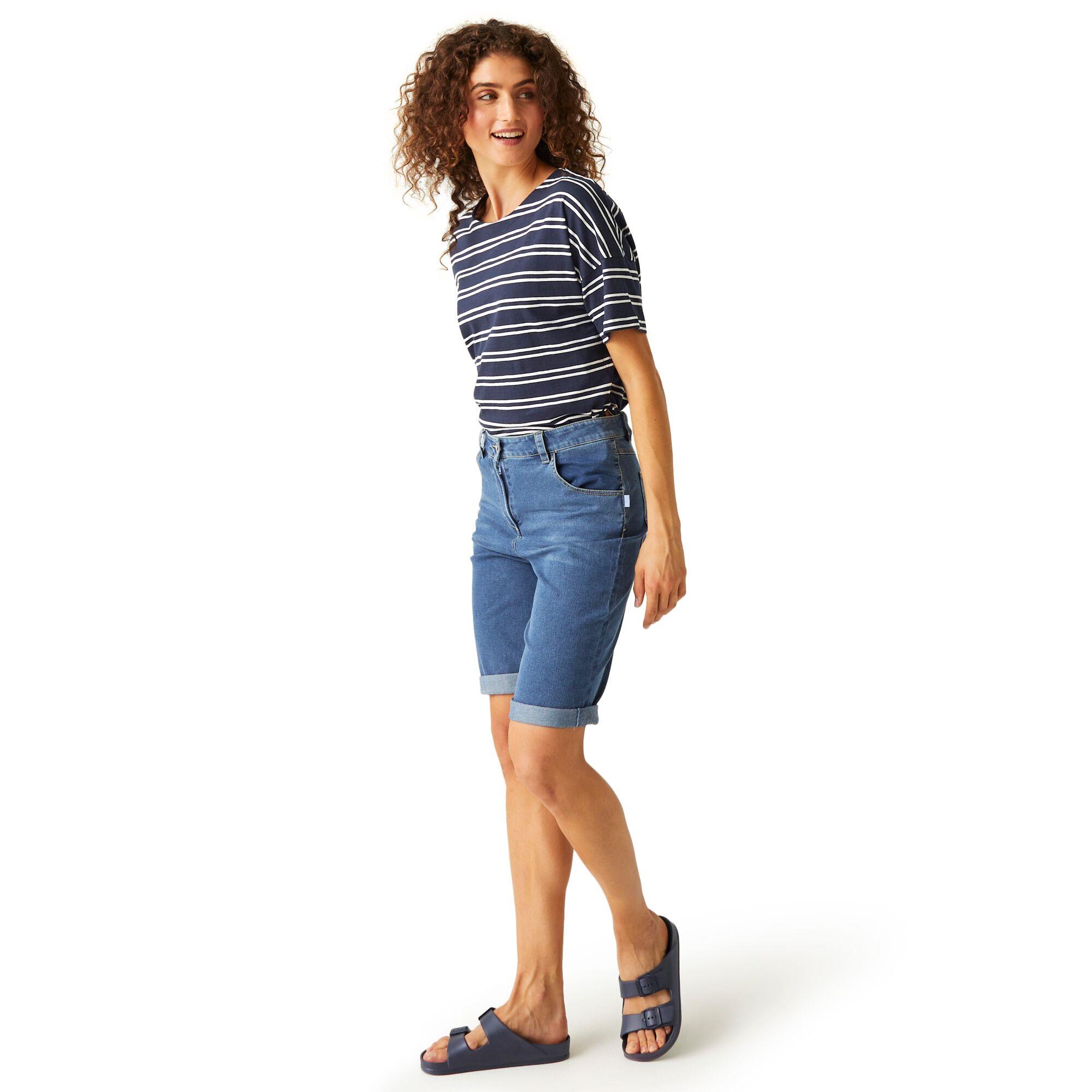 Regatta Womens Erdre Shorts Cotton Chinos Stretch with Pockets - Picture 10 of 13