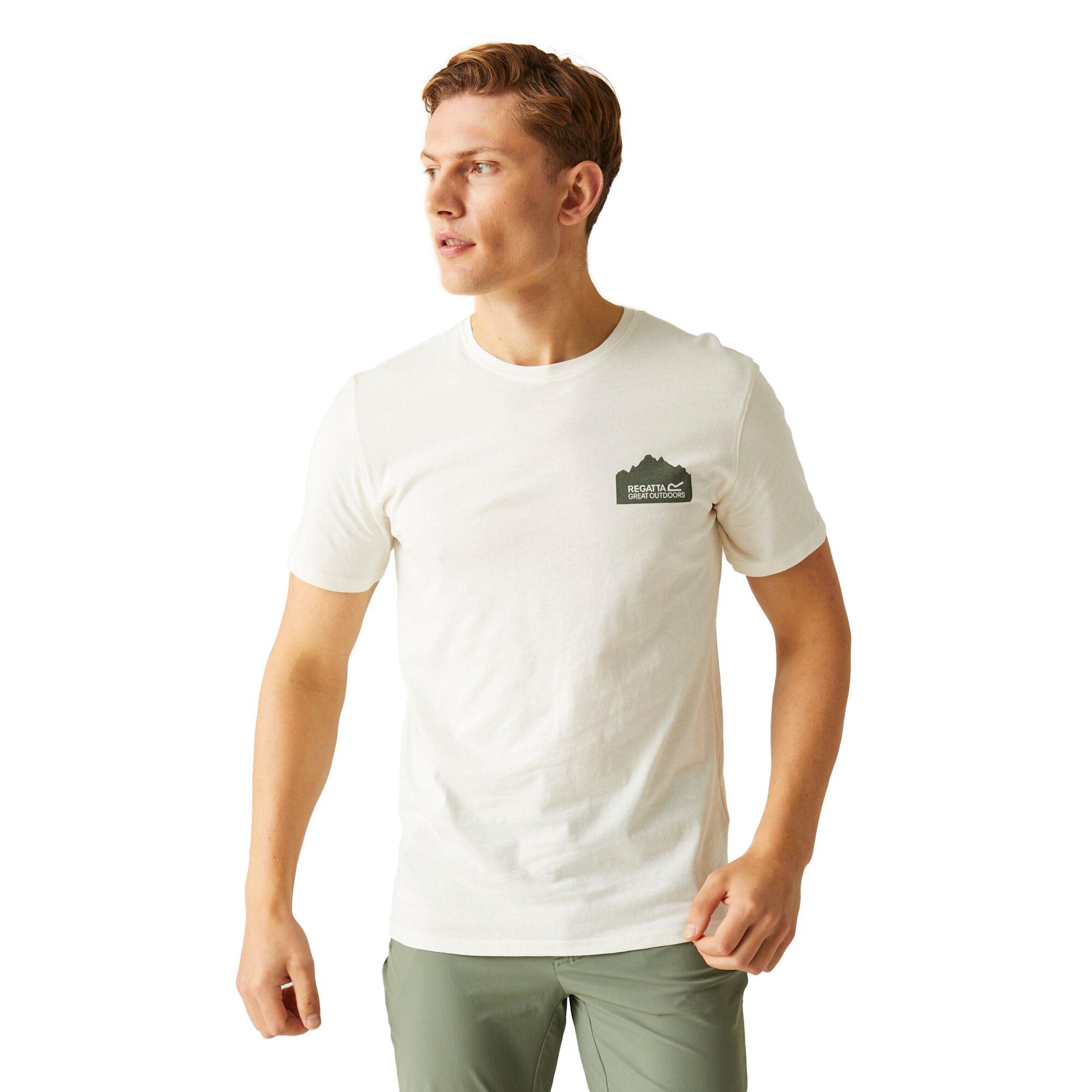 Regatta Mens Breezed IV T Shirt Cotton Super Soft Short Sleeved Top - Picture 7 of 50
