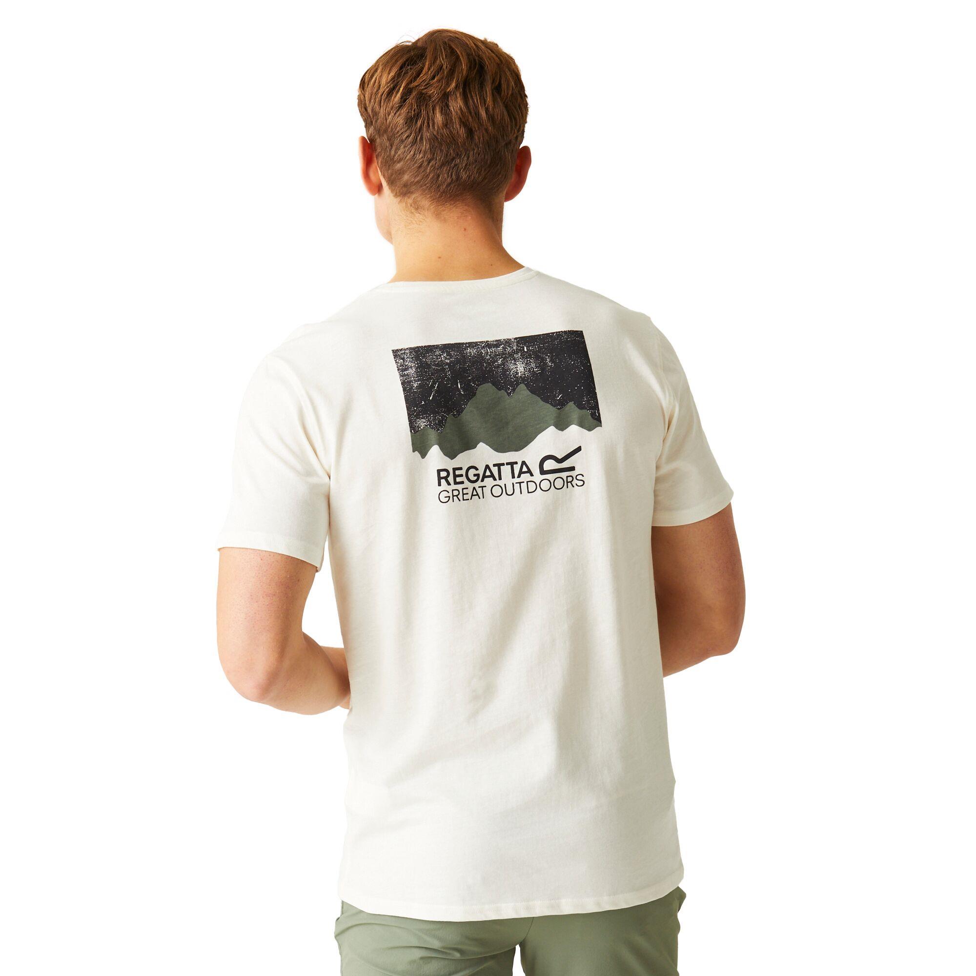 Regatta Mens Breezed IV T Shirt Cotton Super Soft Short Sleeved Top - Picture 8 of 50