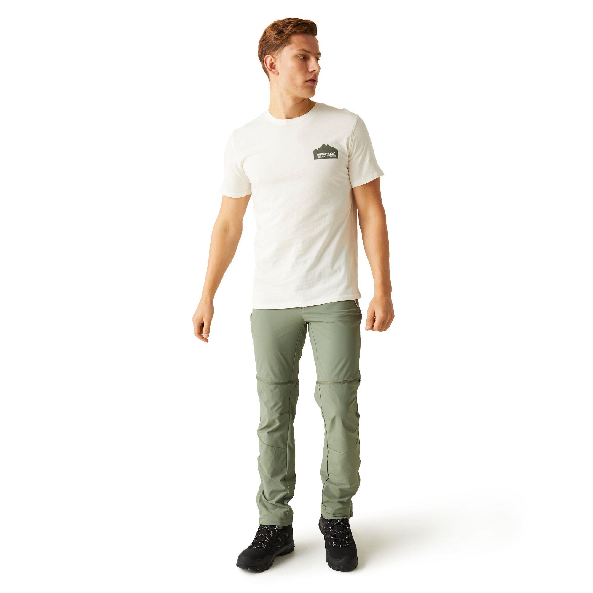 Regatta Mens Breezed IV T Shirt Cotton Super Soft Short Sleeved Top - Picture 9 of 50