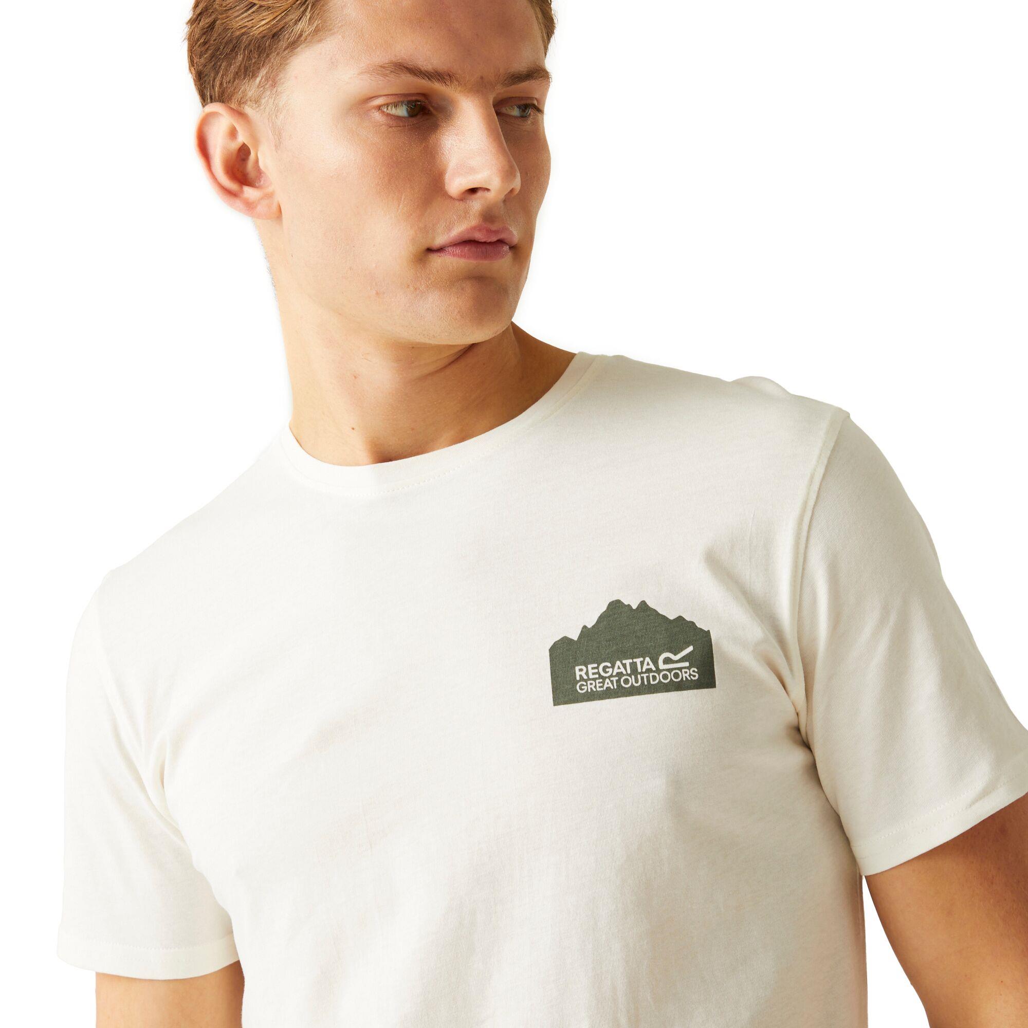 Regatta Mens Breezed IV T Shirt Cotton Super Soft Short Sleeved Top - Picture 10 of 50