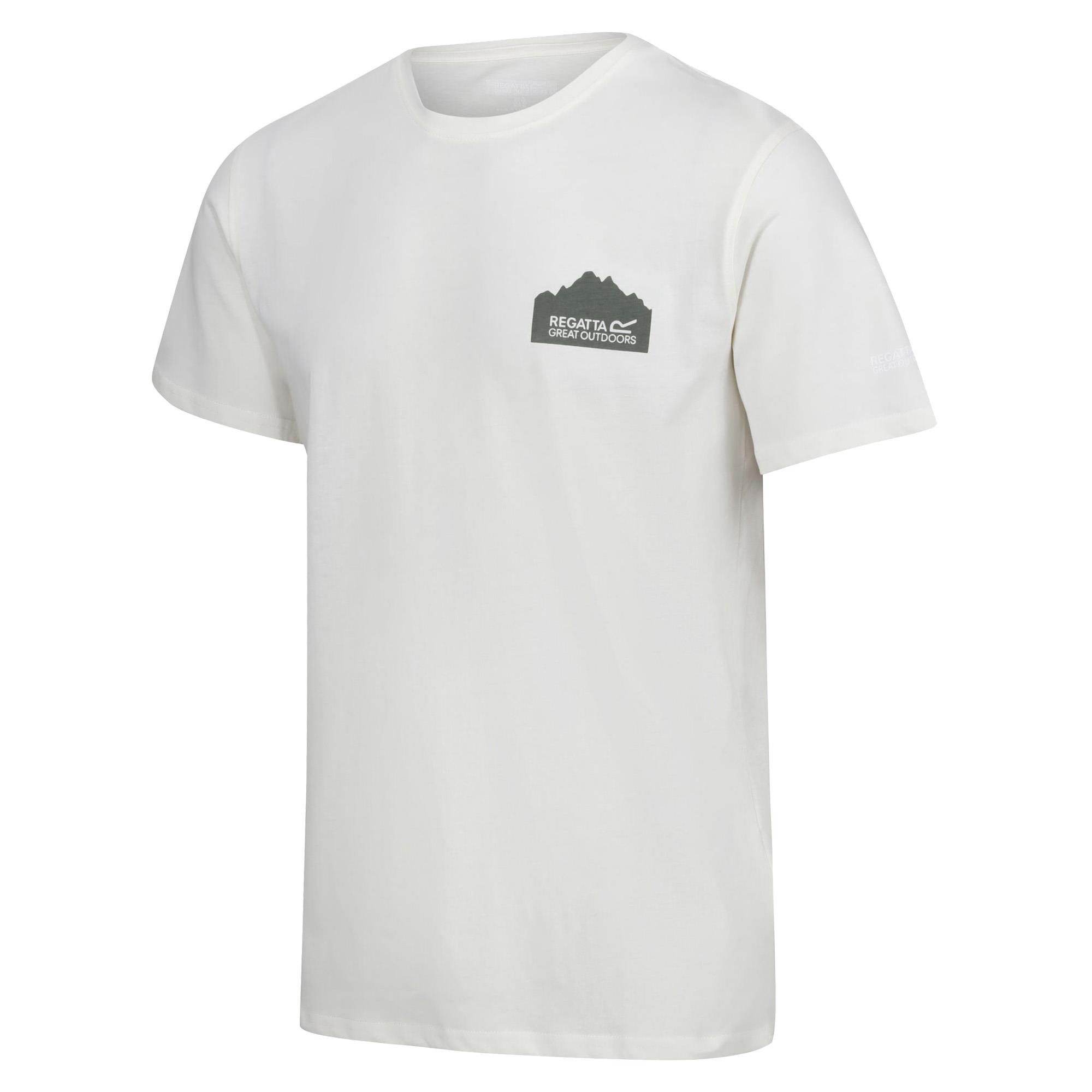 Regatta Mens Breezed IV T Shirt Cotton Super Soft Short Sleeved Top - Picture 11 of 50