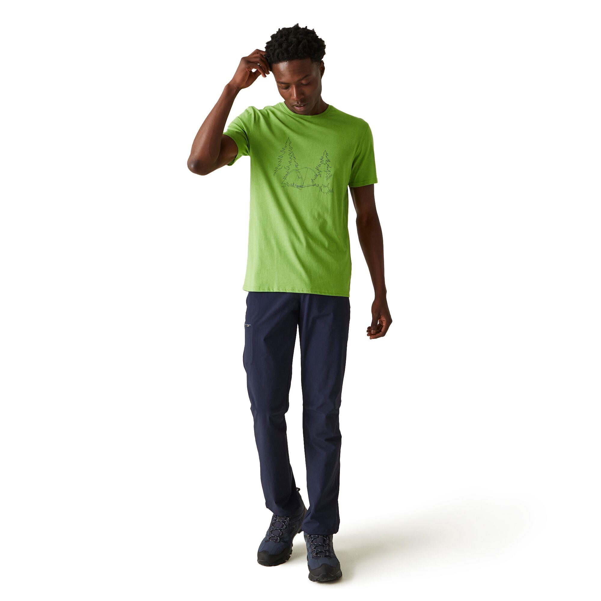 Regatta Mens Breezed IV T Shirt Cotton Super Soft Short Sleeved Top - Picture 15 of 50