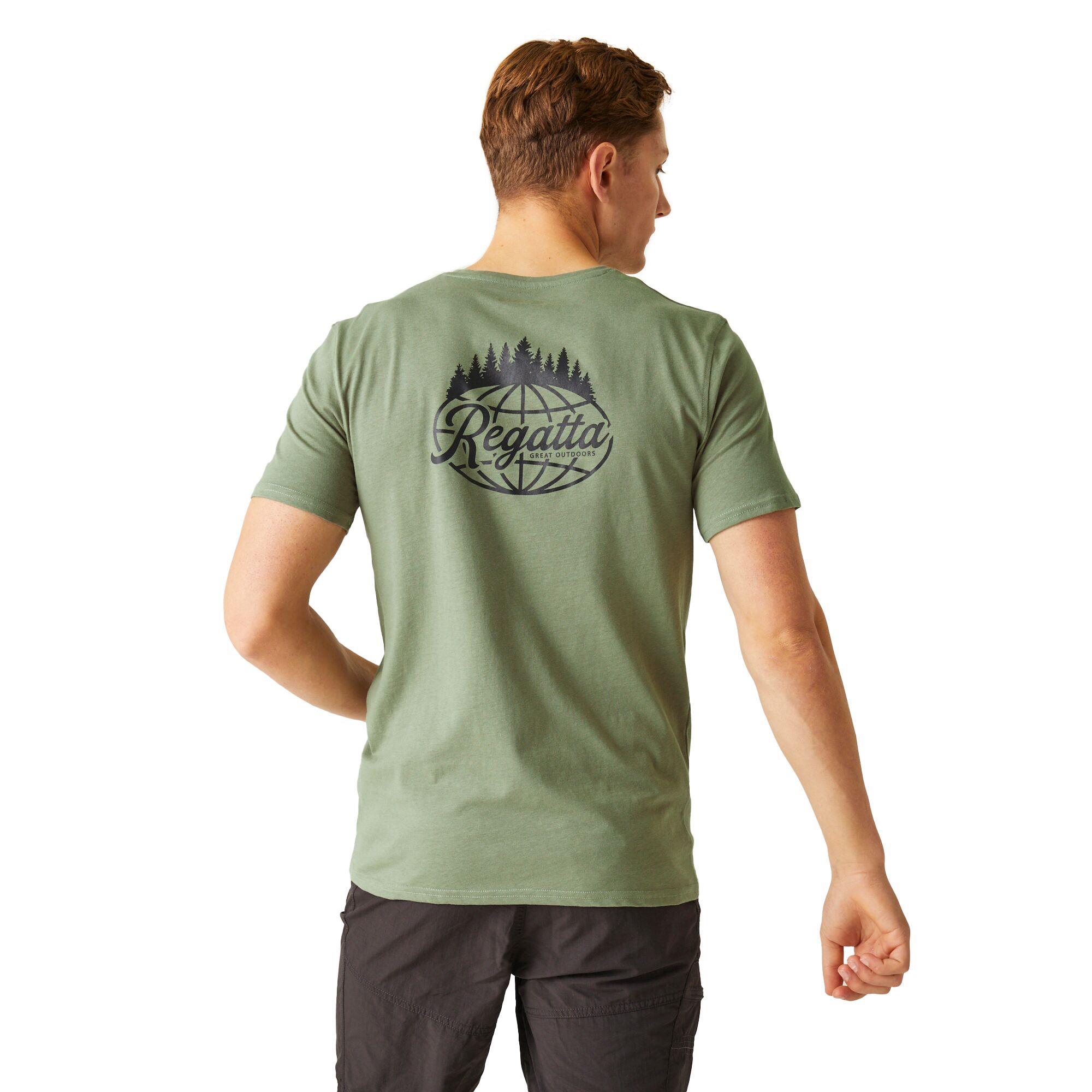 Regatta Mens Breezed IV T Shirt Cotton Super Soft Short Sleeved Top - Picture 20 of 50