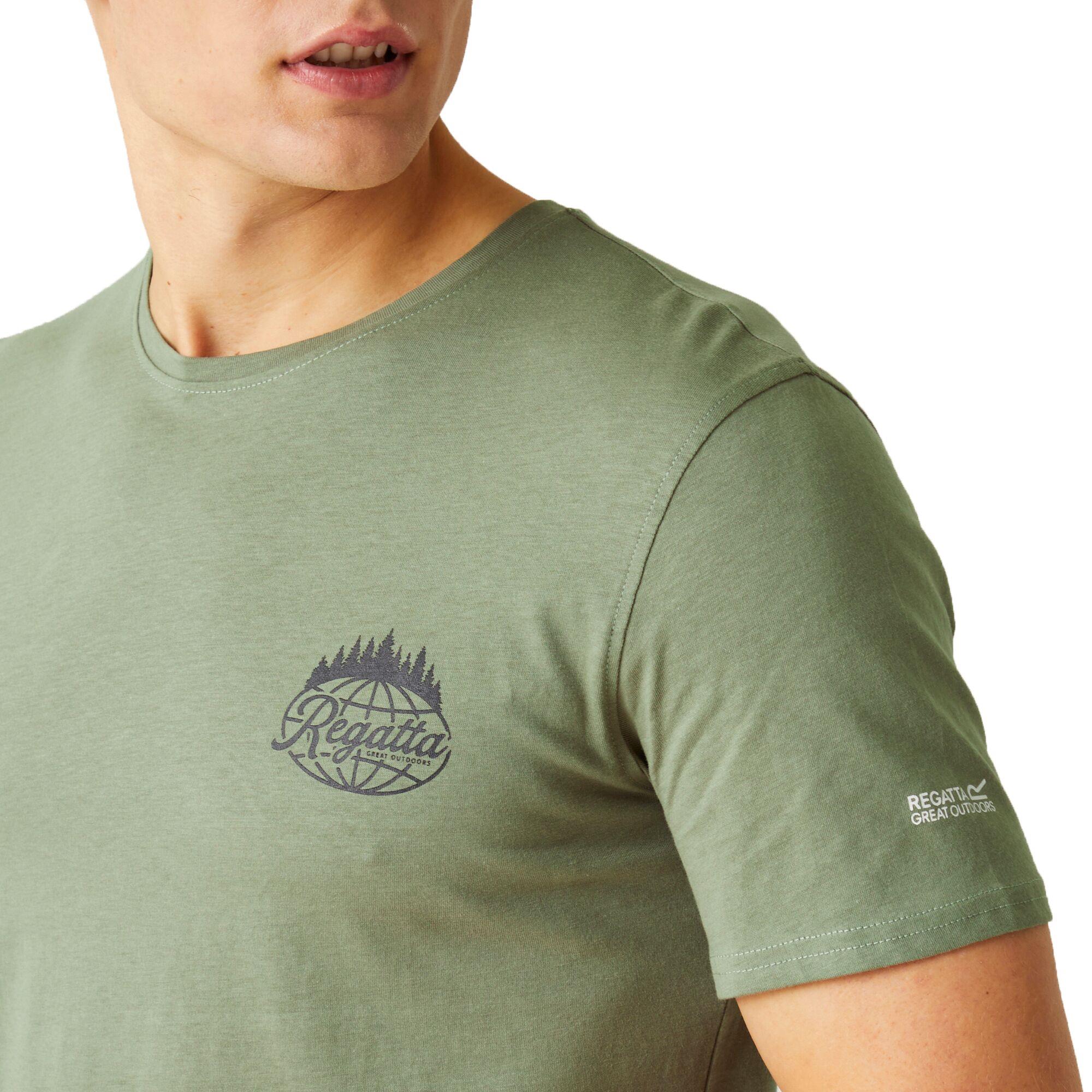 Regatta Mens Breezed IV T Shirt Cotton Super Soft Short Sleeved Top - Picture 22 of 50