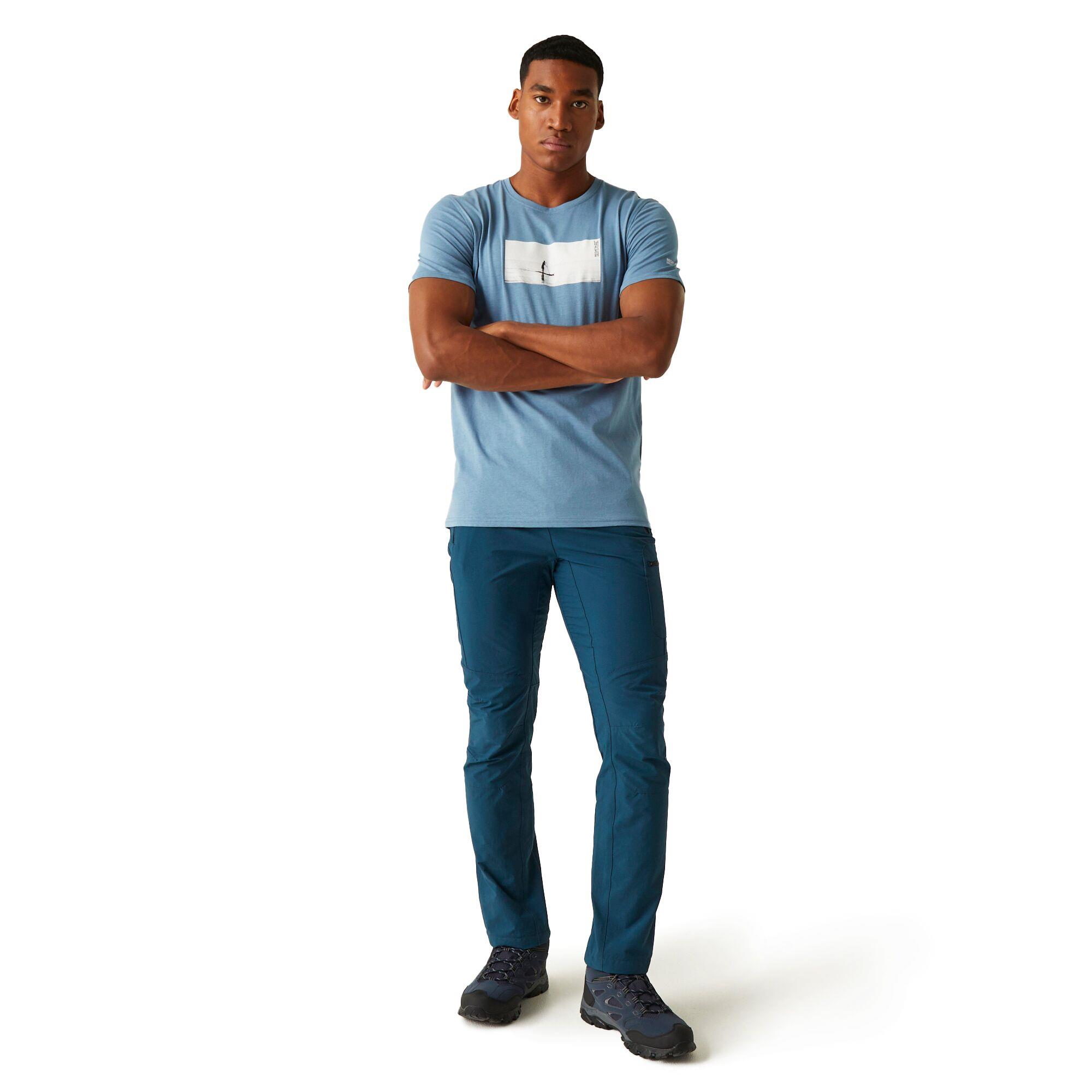 Regatta Mens Breezed IV T Shirt Cotton Super Soft Short Sleeved Top - Picture 27 of 50