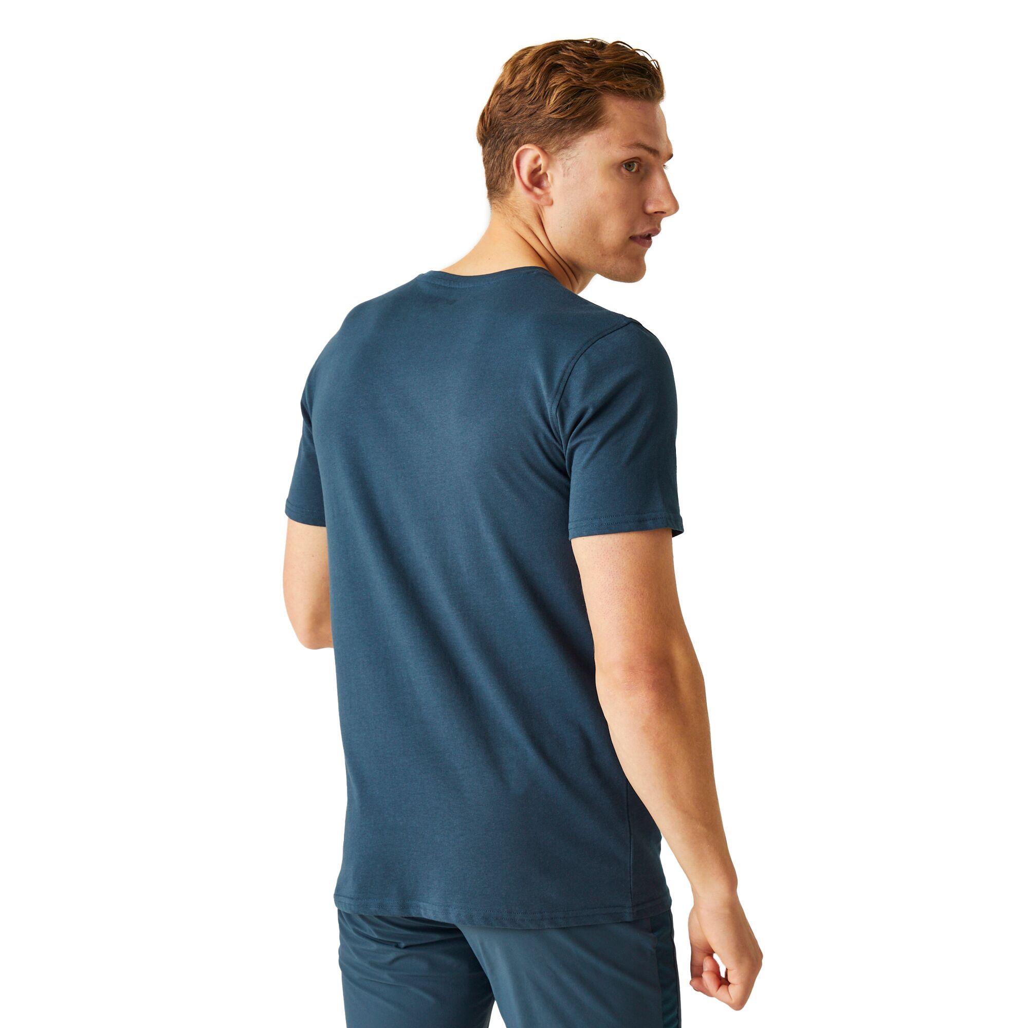 Regatta Mens Breezed IV T Shirt Cotton Super Soft Short Sleeved Top - Picture 32 of 50