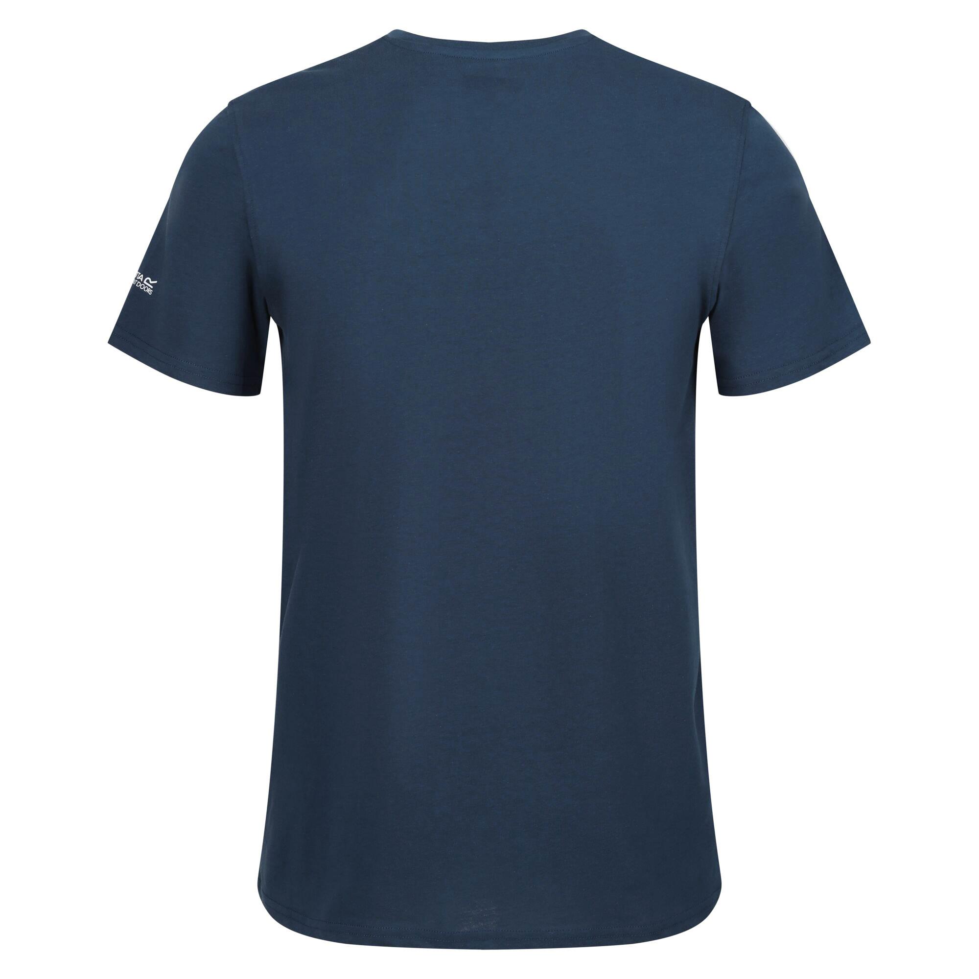 Regatta Mens Breezed IV T Shirt Cotton Super Soft Short Sleeved Top - Picture 36 of 50