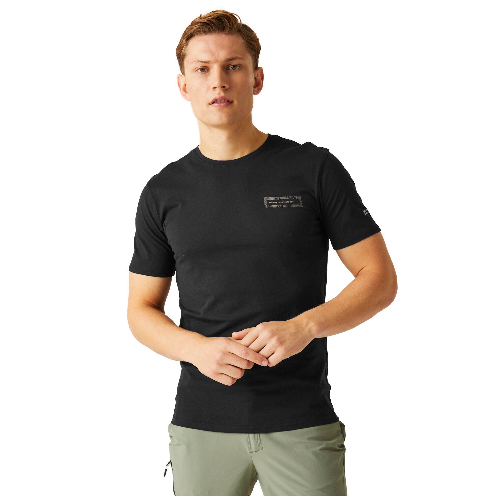 Regatta Mens Breezed IV T Shirt Cotton Super Soft Short Sleeved Top - Picture 45 of 50