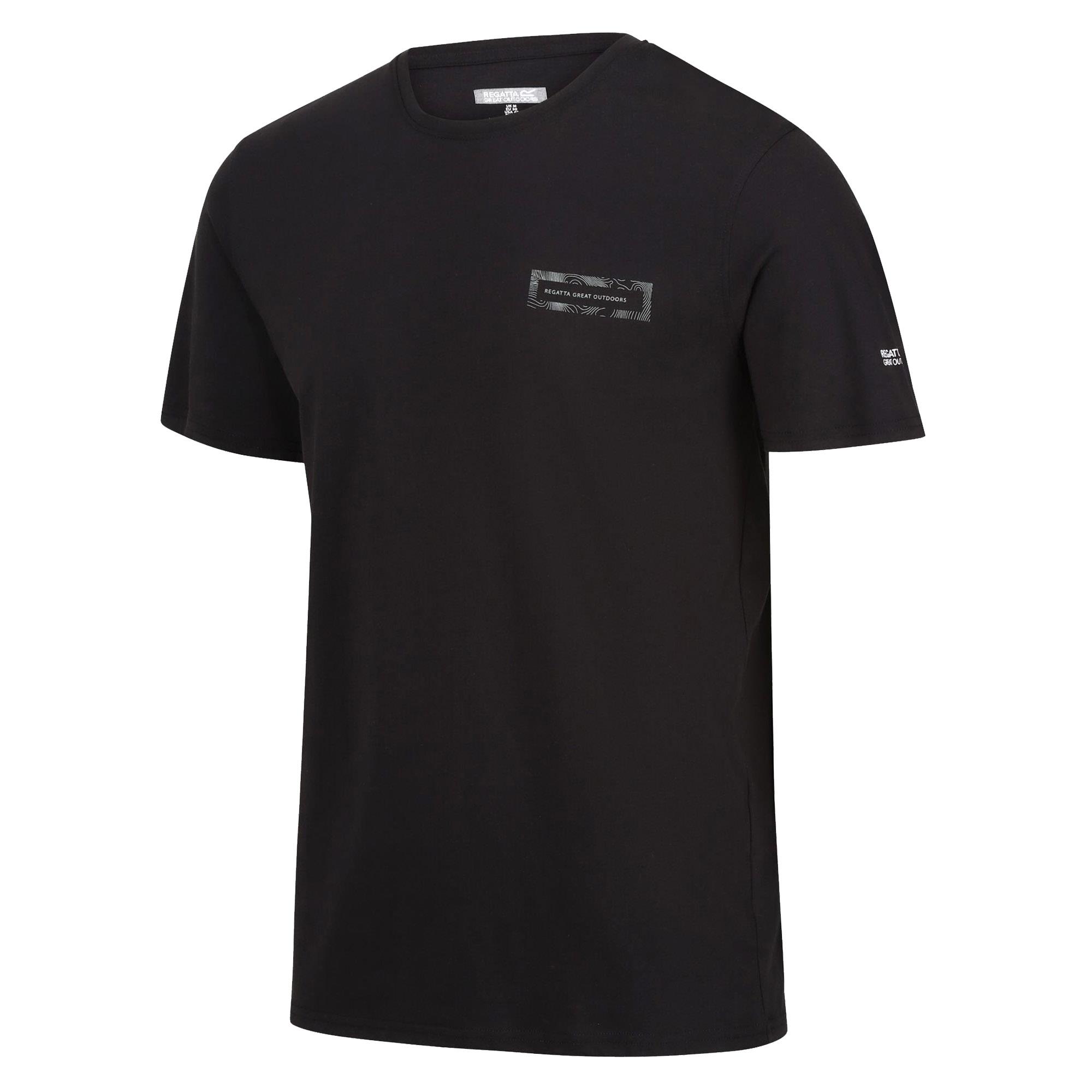 Regatta Mens Breezed IV T Shirt Cotton Super Soft Short Sleeved Top - Picture 49 of 50