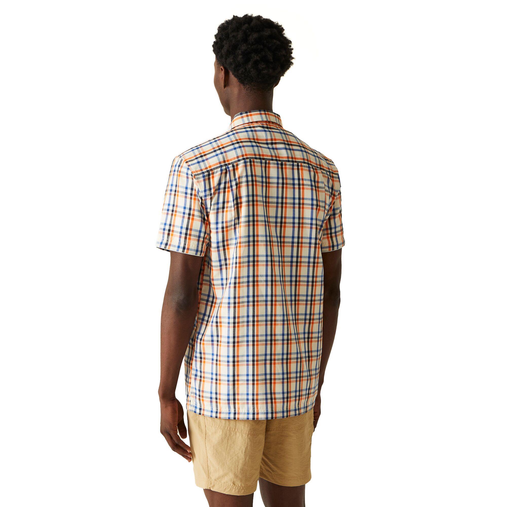 Regatta Mens Mindano VIII Shirt Short Sleeved Quick Dry - Picture 8 of 60