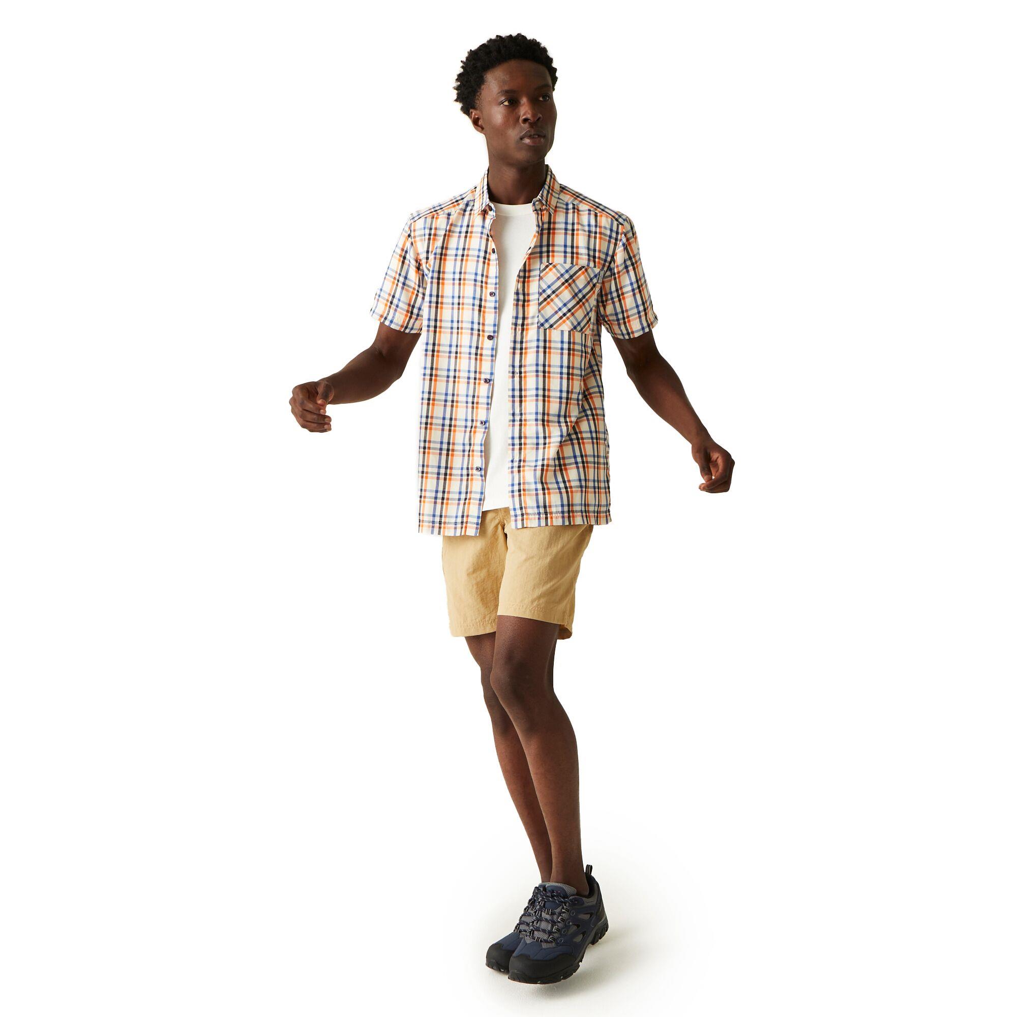 Regatta Mens Mindano VIII Shirt Short Sleeved Quick Dry - Picture 9 of 60