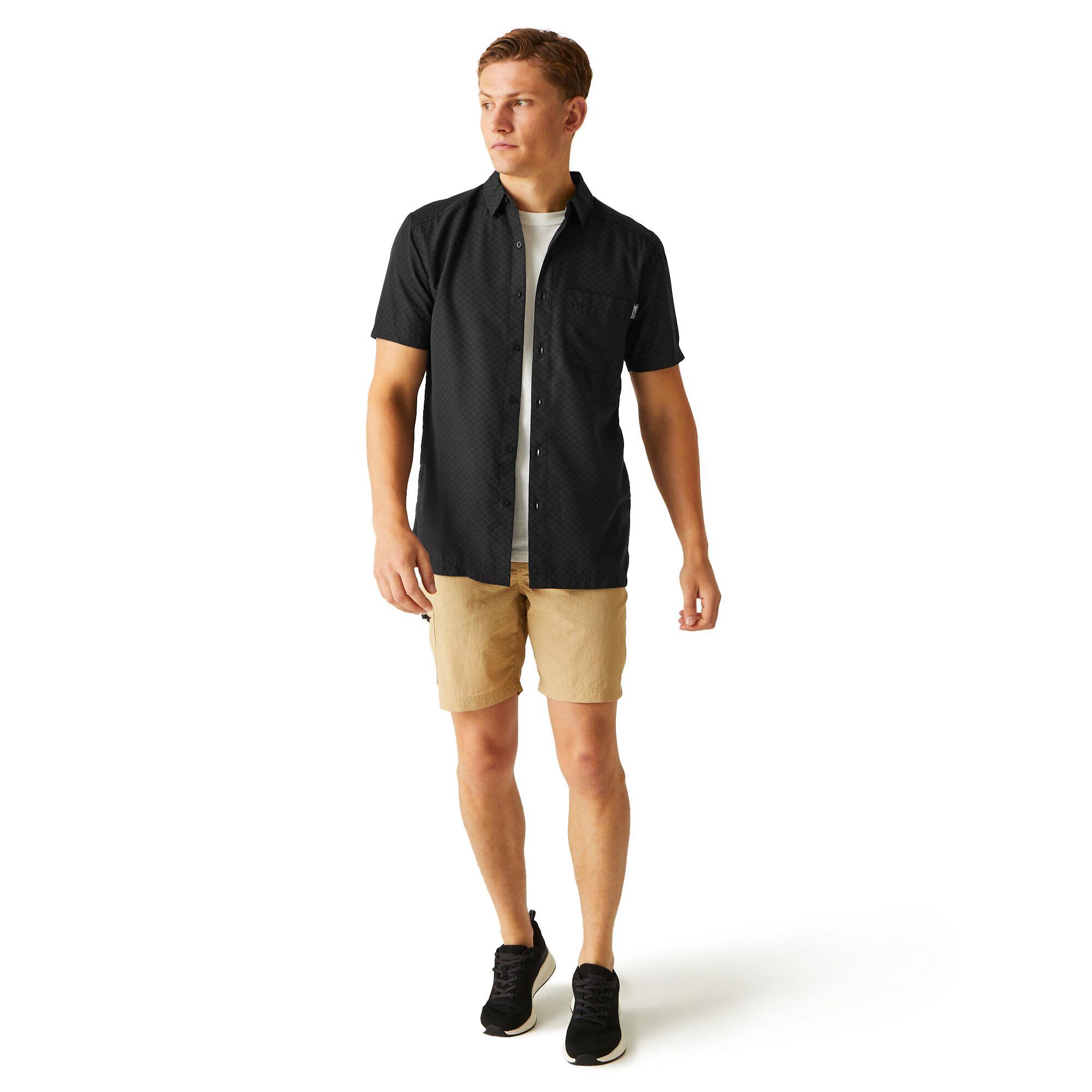 Regatta Mens Mindano VIII Shirt Short Sleeved Quick Dry - Picture 15 of 60