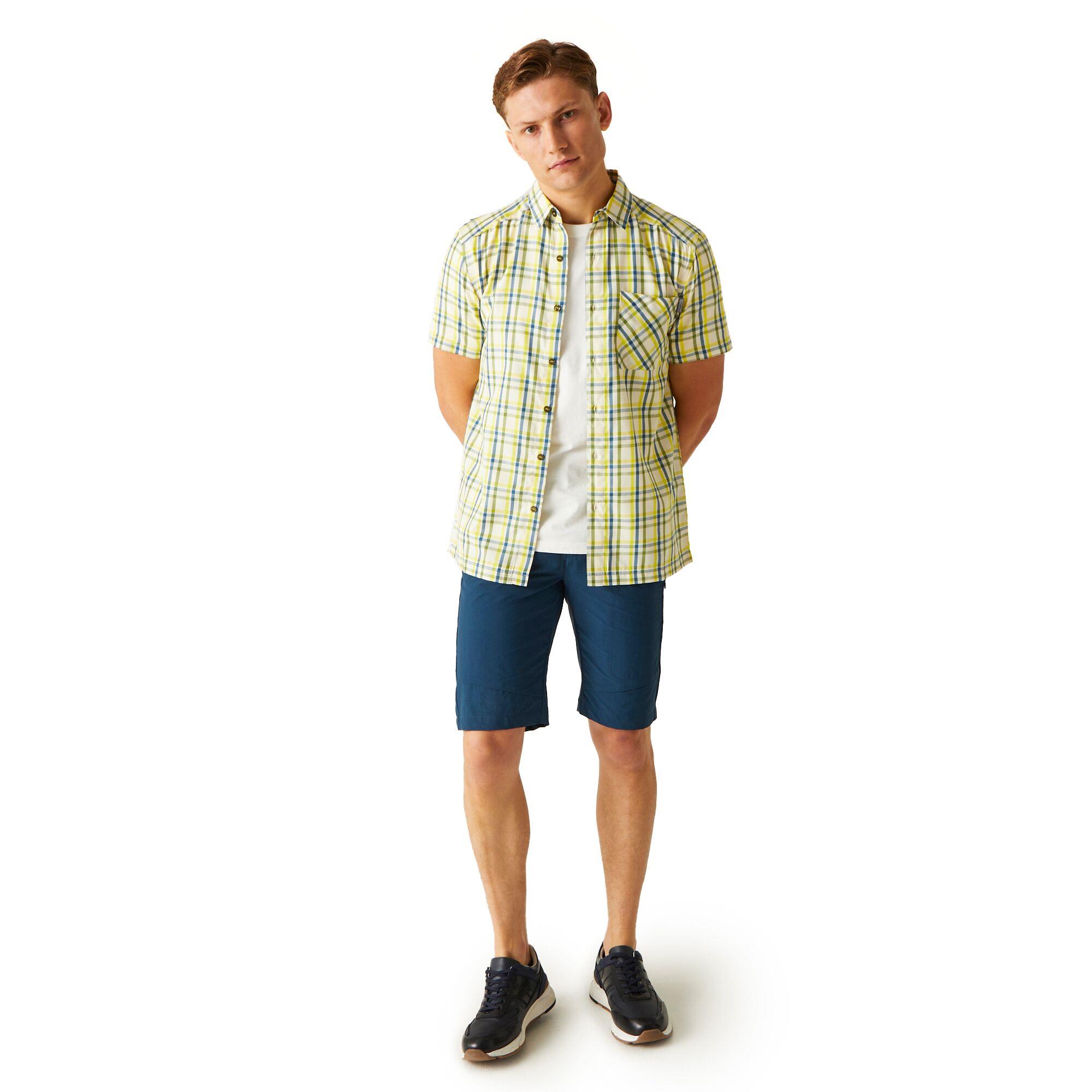Regatta Mens Mindano VIII Shirt Short Sleeved Quick Dry - Picture 33 of 60
