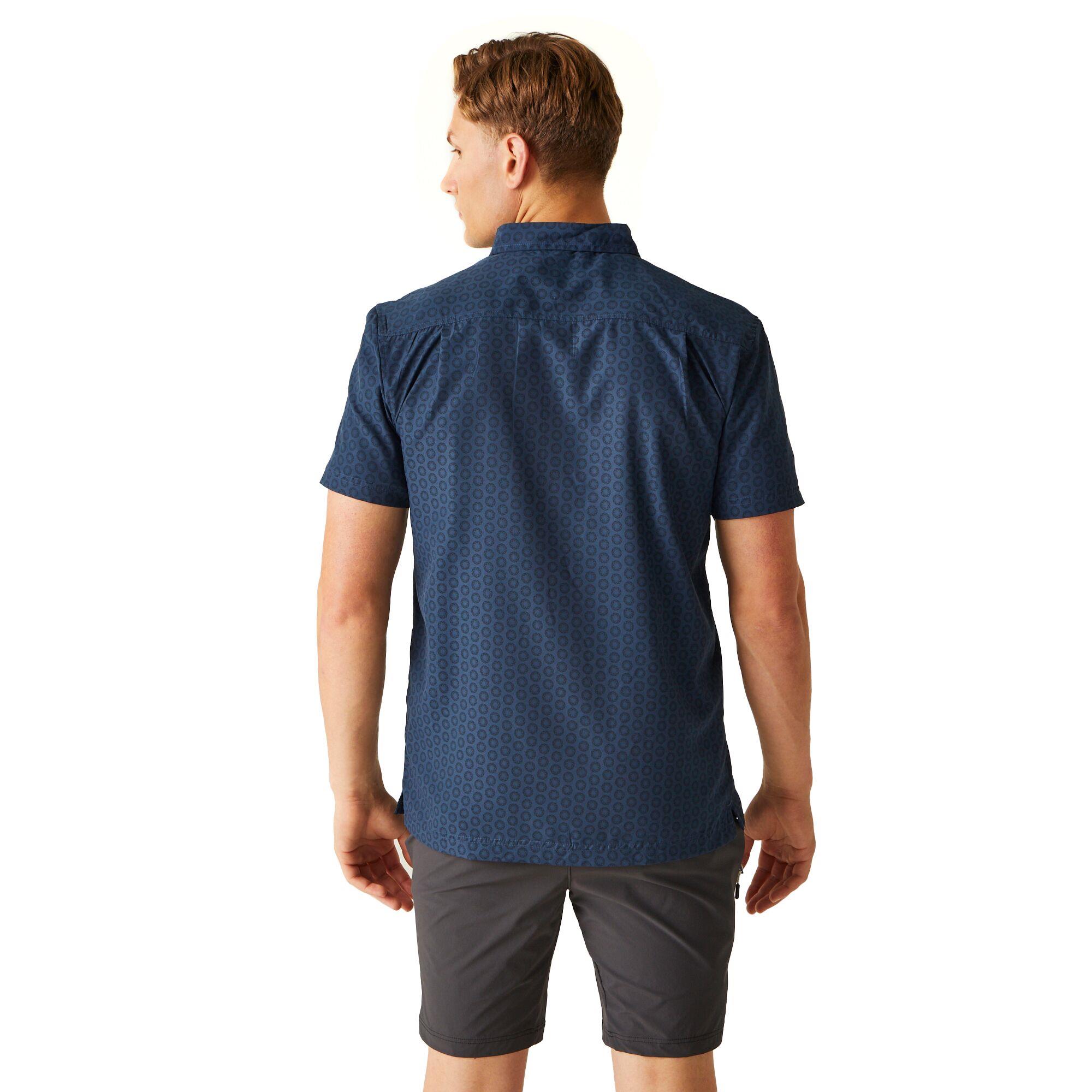 Regatta Mens Mindano VIII Shirt Short Sleeved Quick Dry - Picture 38 of 60