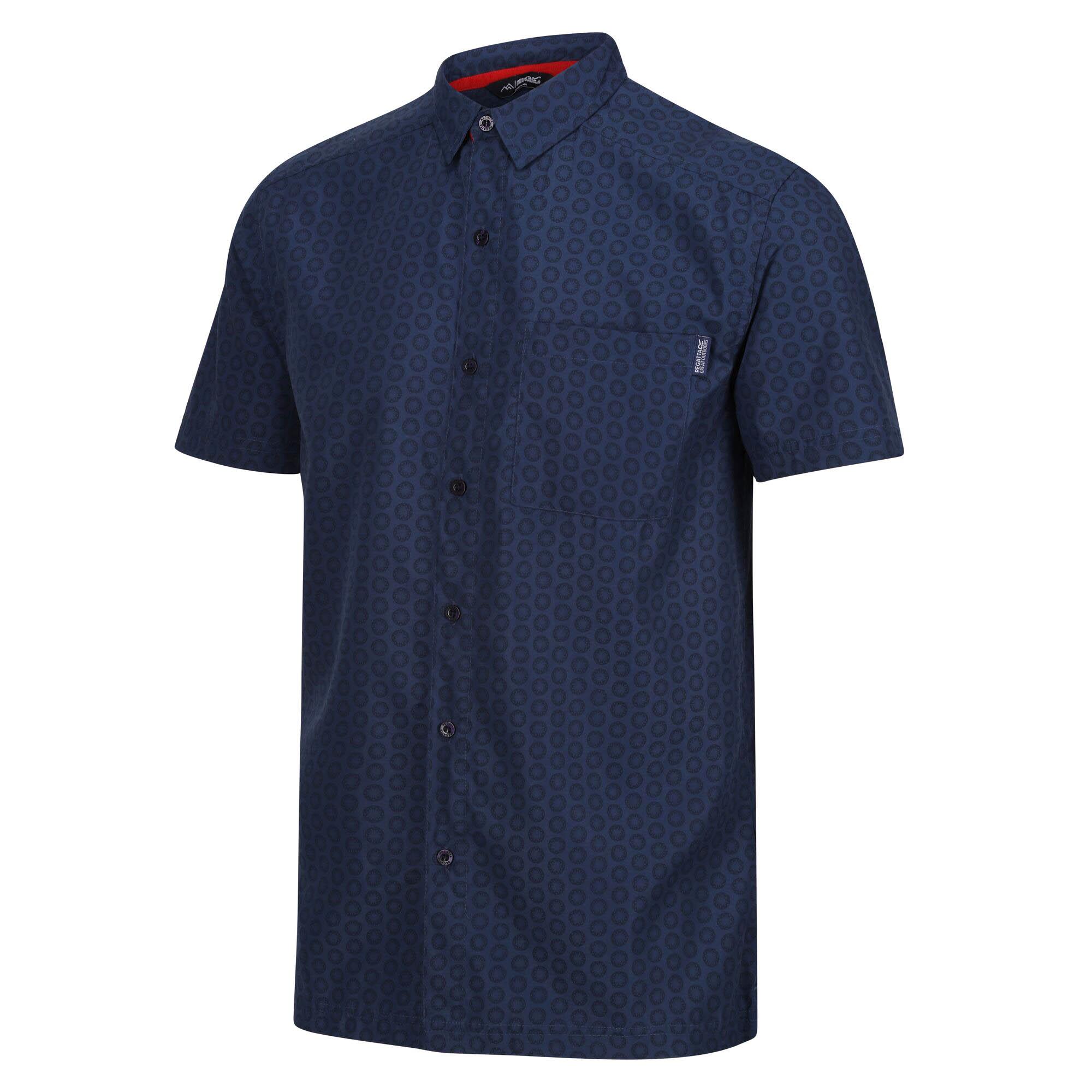 Regatta Mens Mindano VIII Shirt Short Sleeved Quick Dry - Picture 41 of 60