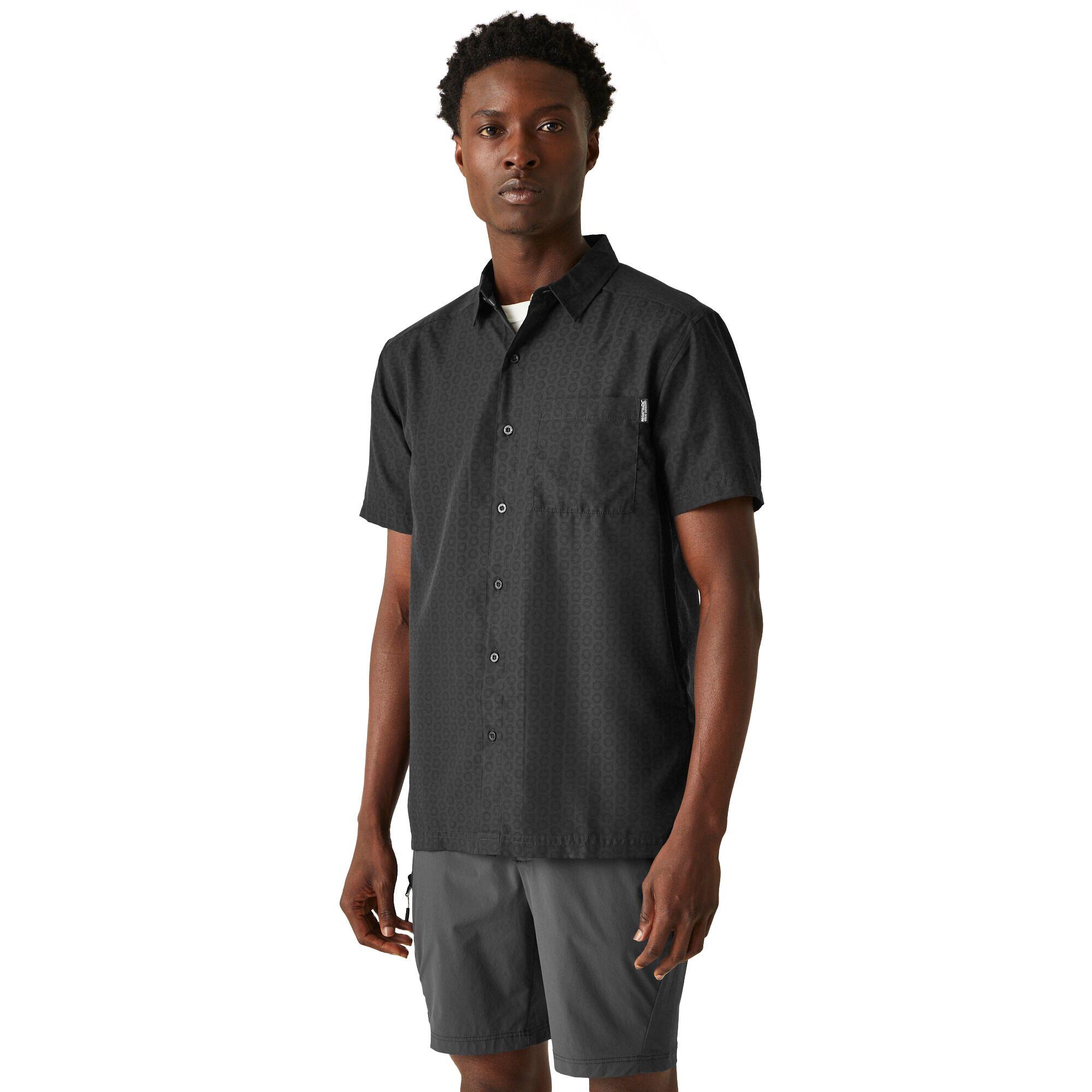 Regatta Mens Mindano VIII Shirt Short Sleeved Quick Dry - Picture 43 of 60