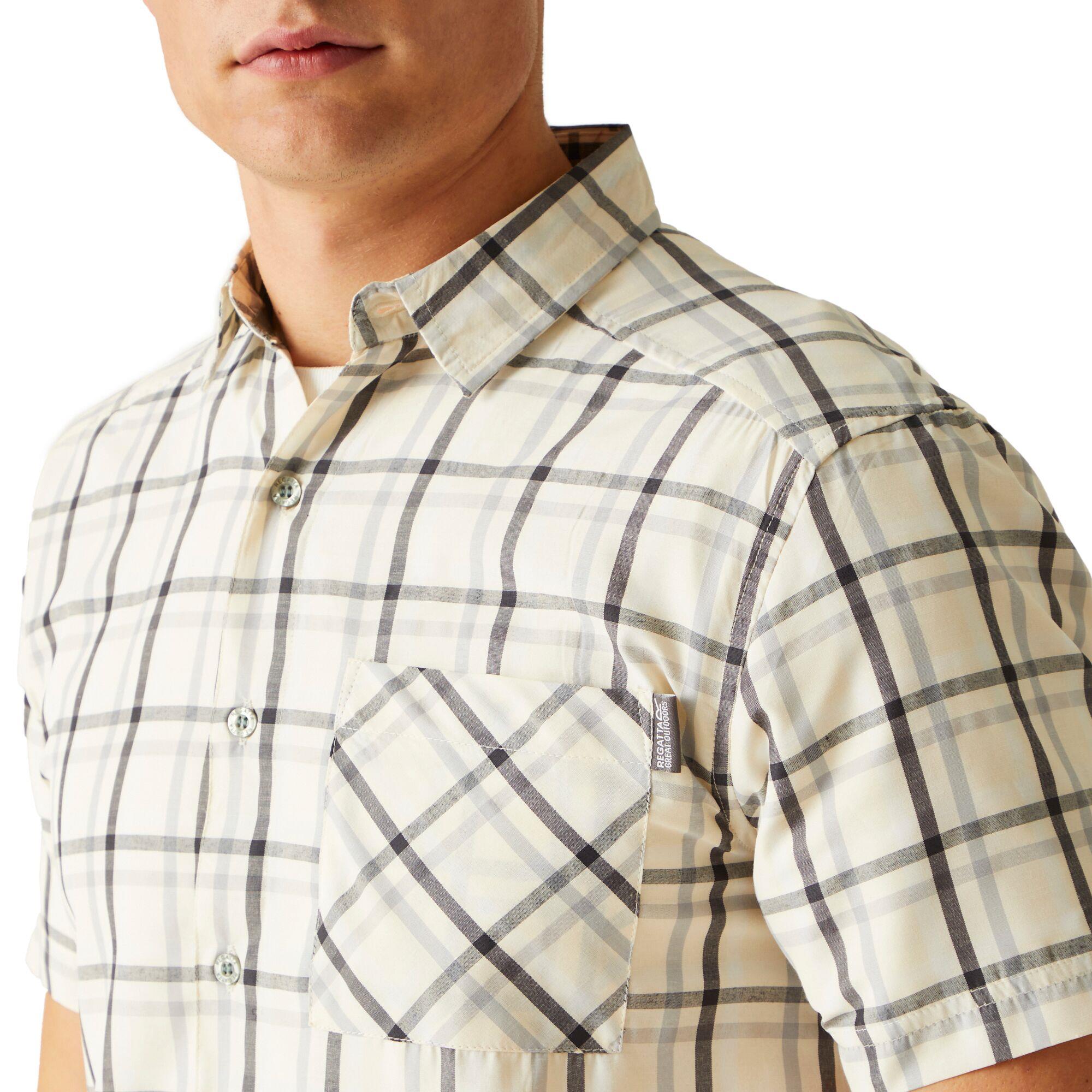 Regatta Mens Mindano VIII Shirt Short Sleeved Quick Dry - Picture 52 of 60