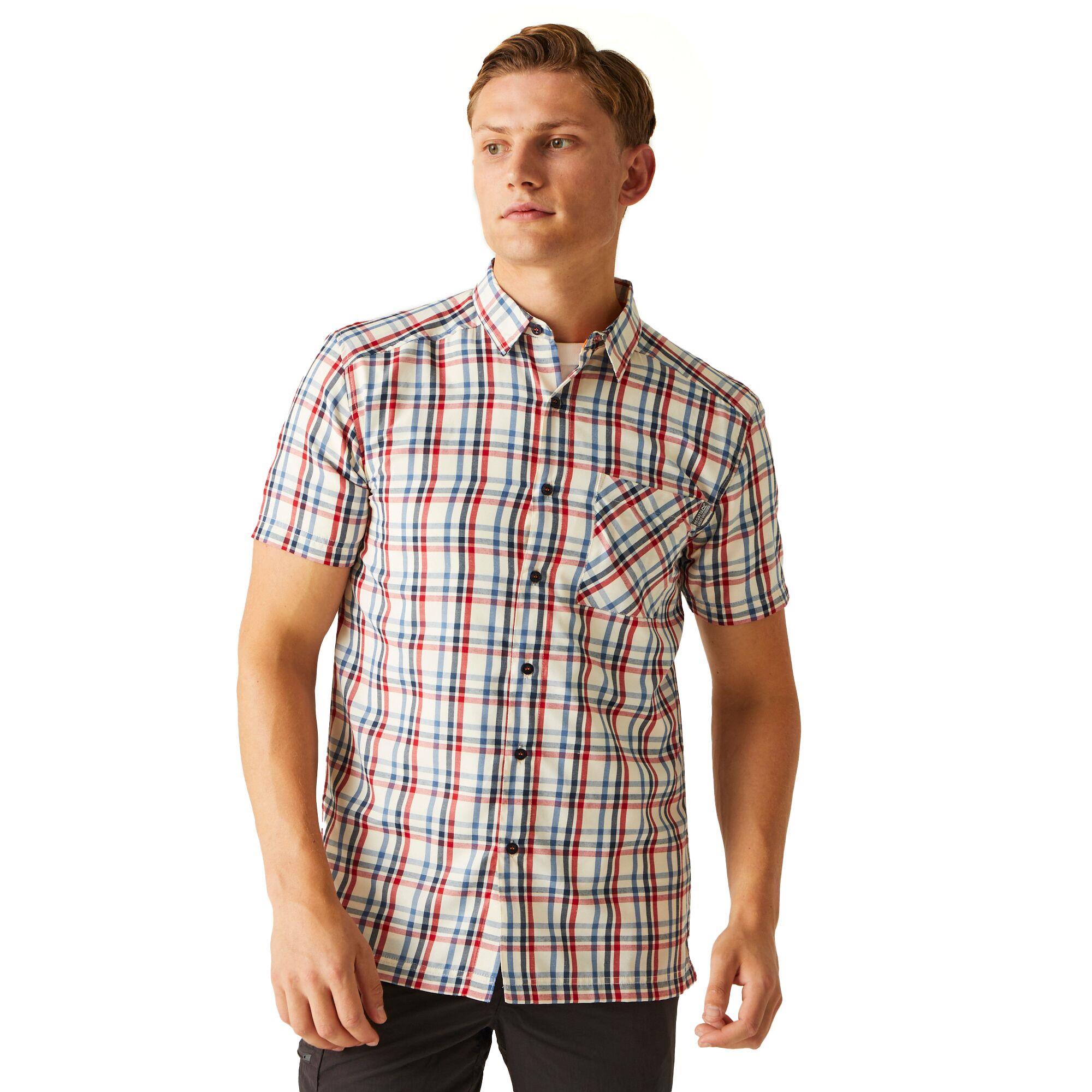 Regatta Mens Mindano VIII Shirt Short Sleeved Quick Dry - Picture 55 of 60