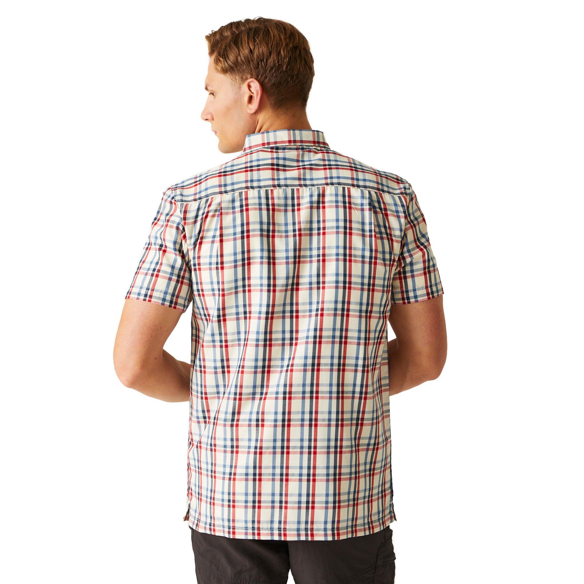 Regatta Mens Mindano VIII Shirt Short Sleeved Quick Dry - Picture 56 of 60