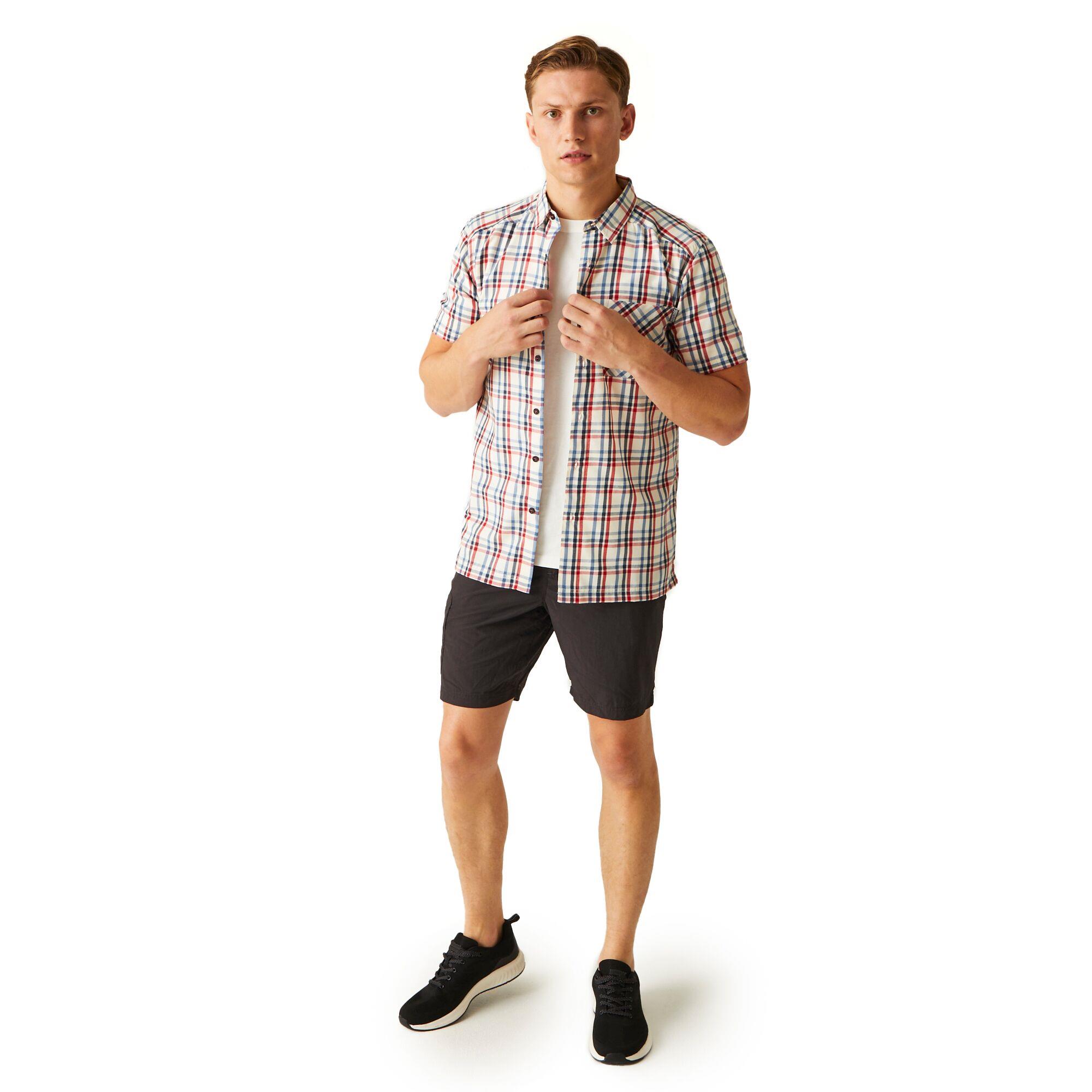 Regatta Mens Mindano VIII Shirt Short Sleeved Quick Dry - Picture 57 of 60