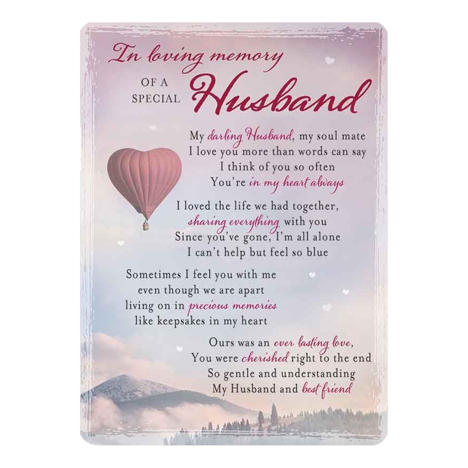 In Loving Memory Relation Graveside Memorial Card - Choose Design - Picture 20 of 29