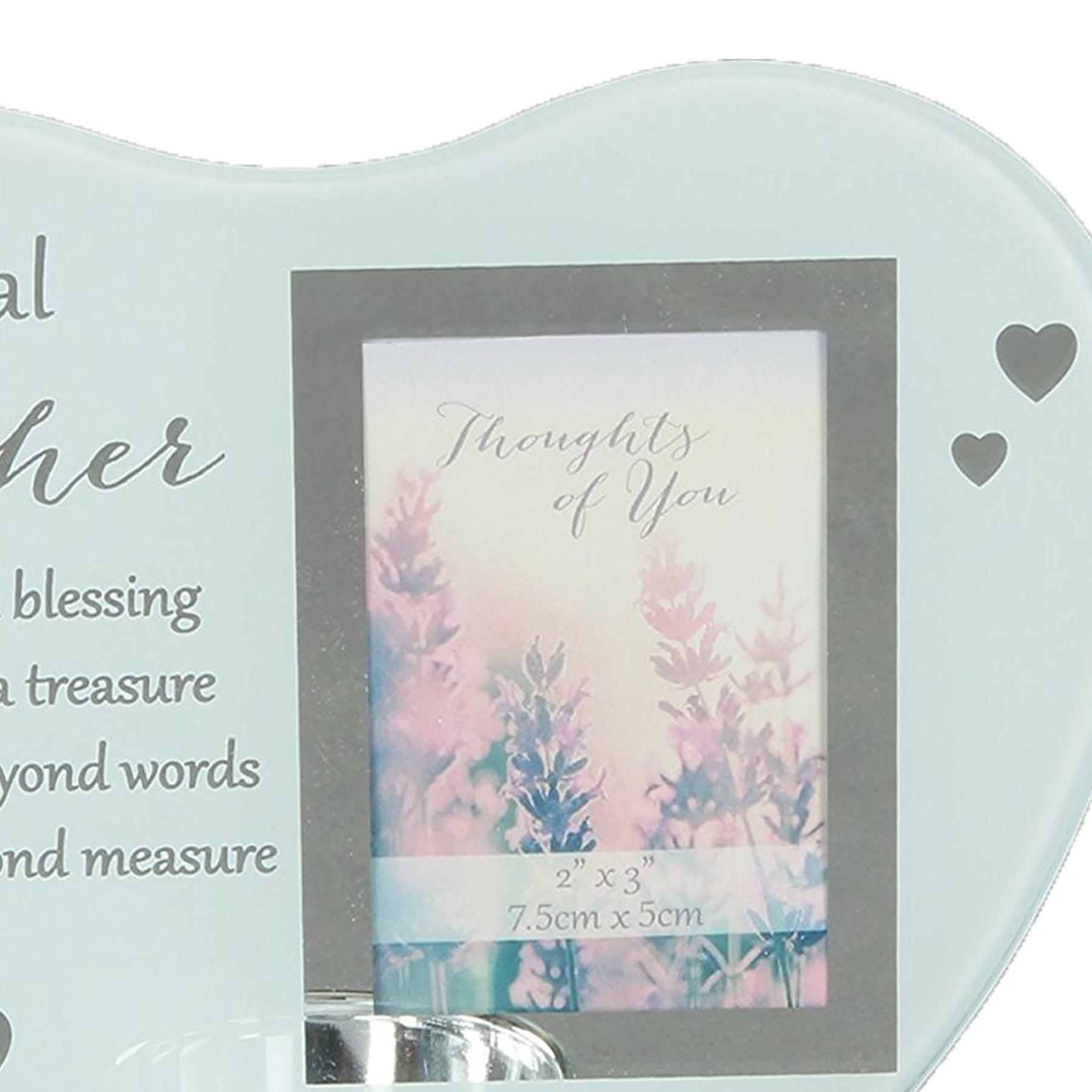 Glass Memorial Tea Light Candle Holder with Photo Frame - Choose Design - Picture 14 of 24