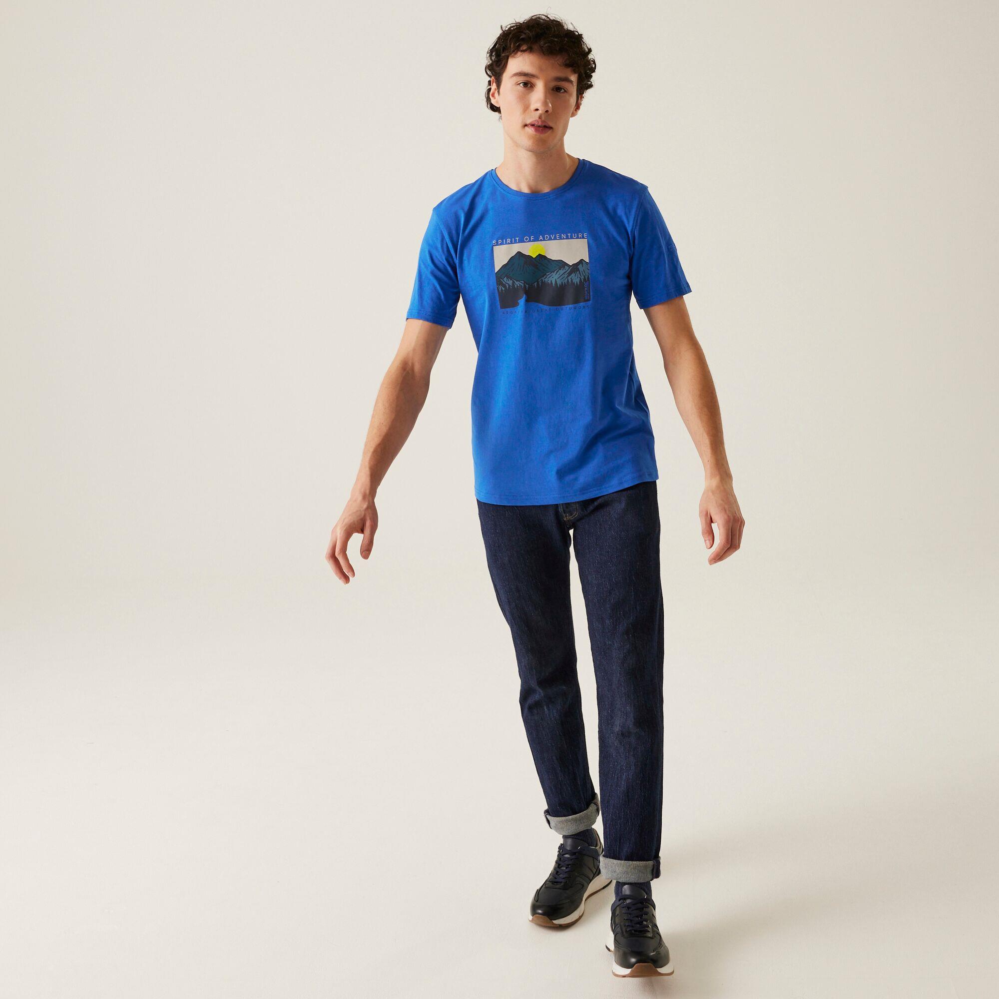 Regatta Mens Cline IX Short Sleeved T-Shirt - Picture 10 of 111