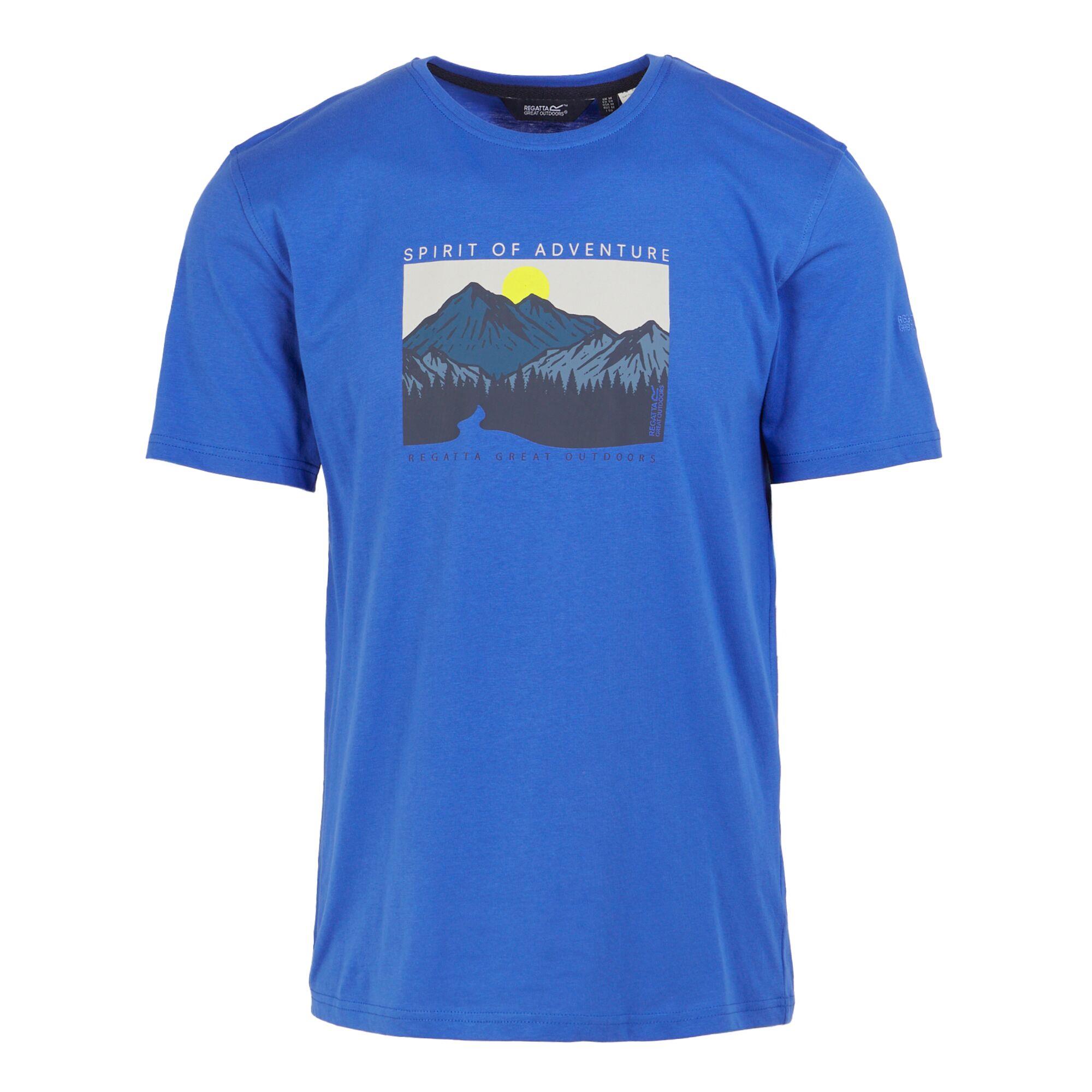 Regatta Mens Cline IX Short Sleeved T-Shirt - Picture 12 of 111